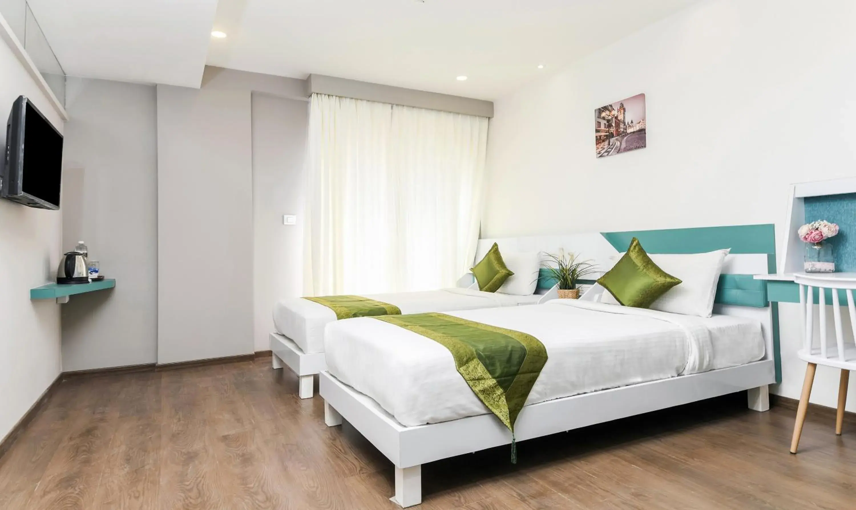 Bed in Treebo Stay Tuned JP Nagar Bed in Treebo Stay Tuned JP Nagar