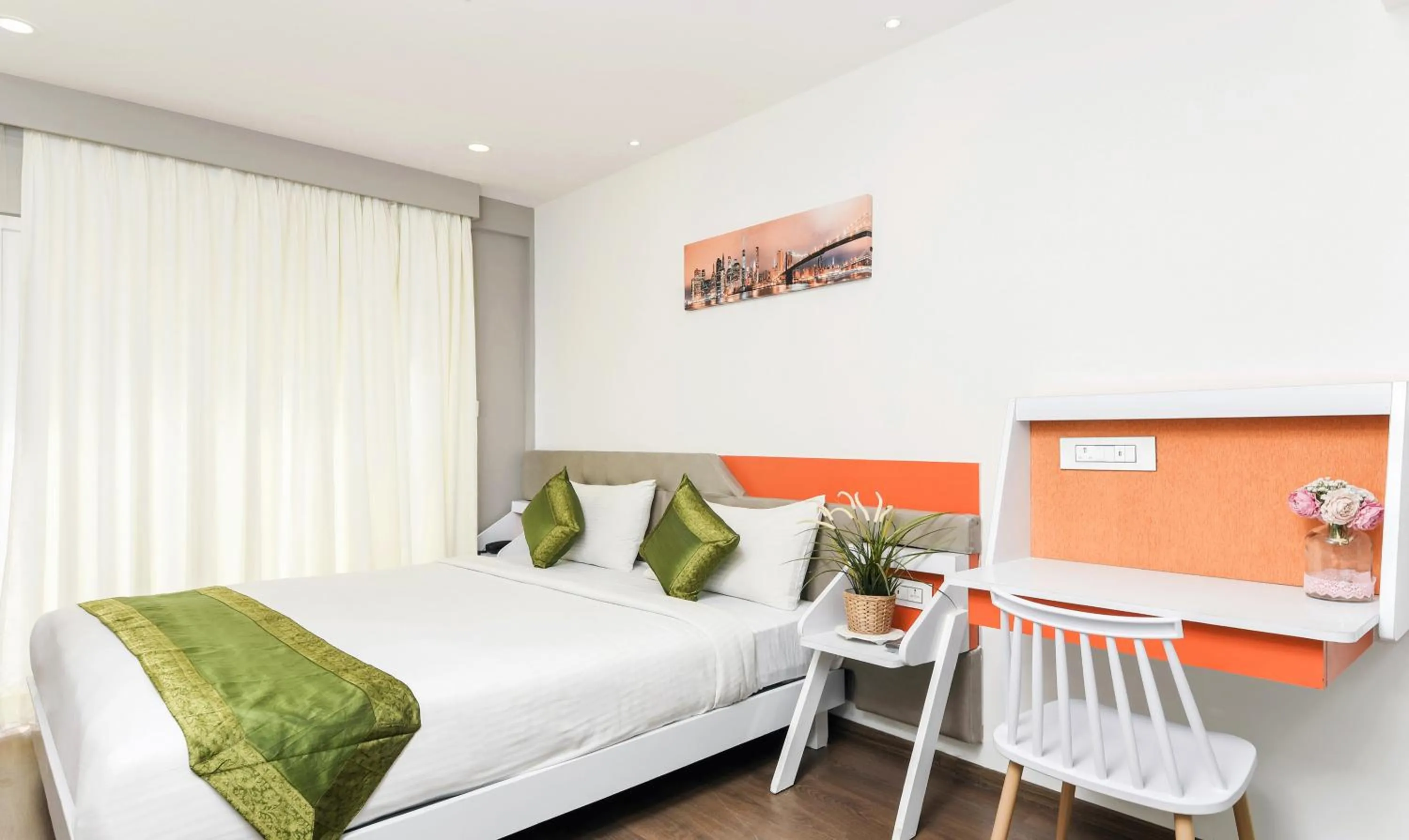 Bed in Treebo Stay Tuned JP Nagar