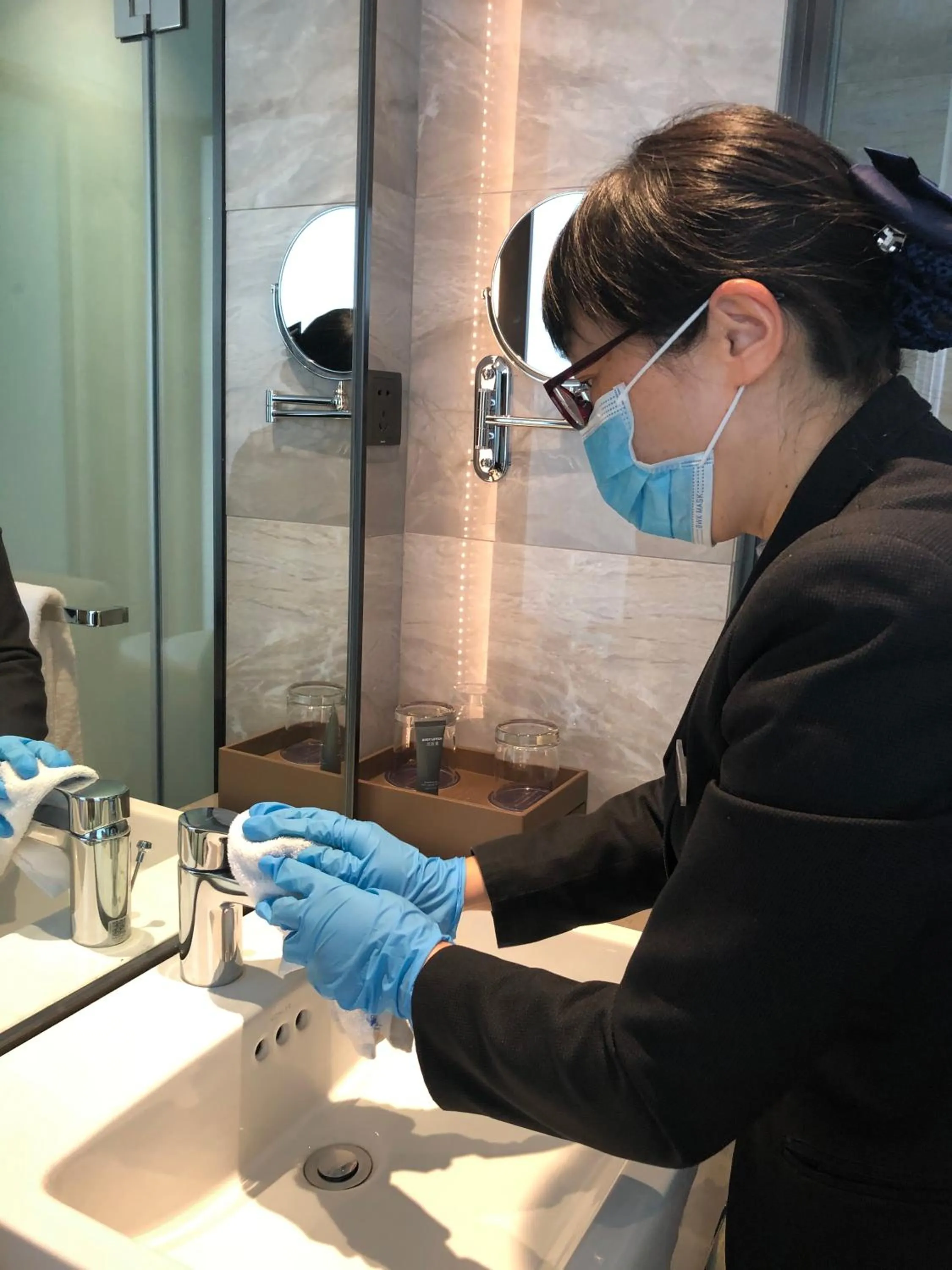 Bathroom in Siko Grand Hotel Suzhou Yangcheng