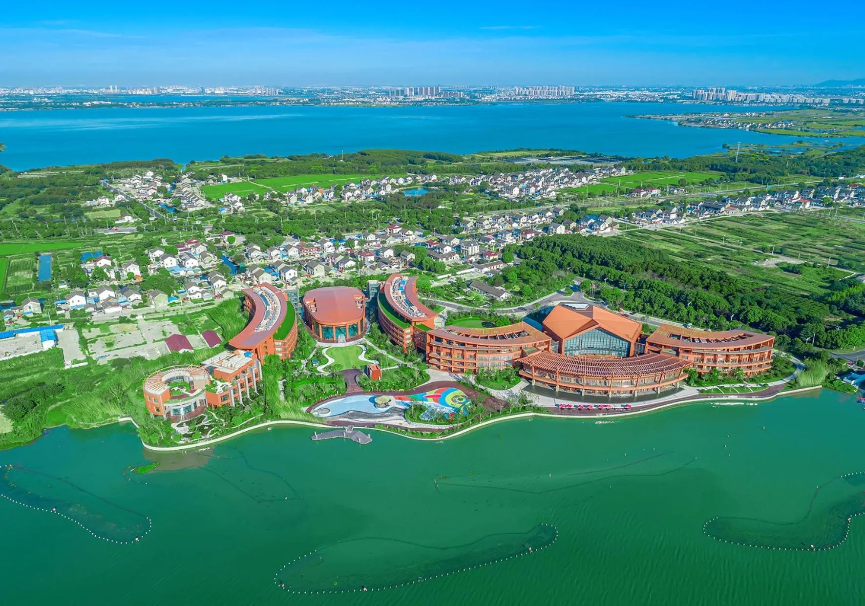 Bird's-eye View in Siko Grand Hotel Suzhou Yangcheng