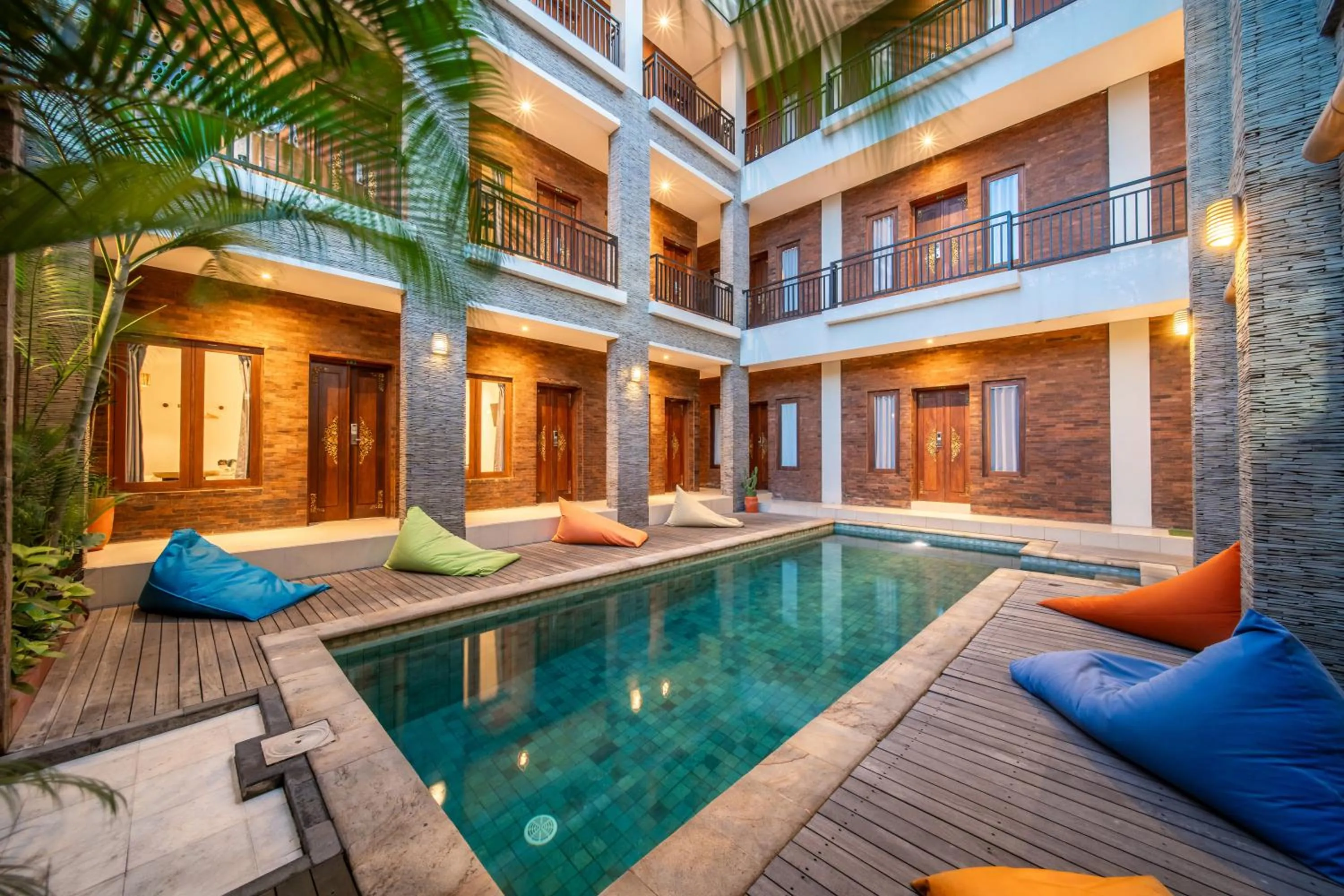 Pool view in Gelatik Bed And Breakfast