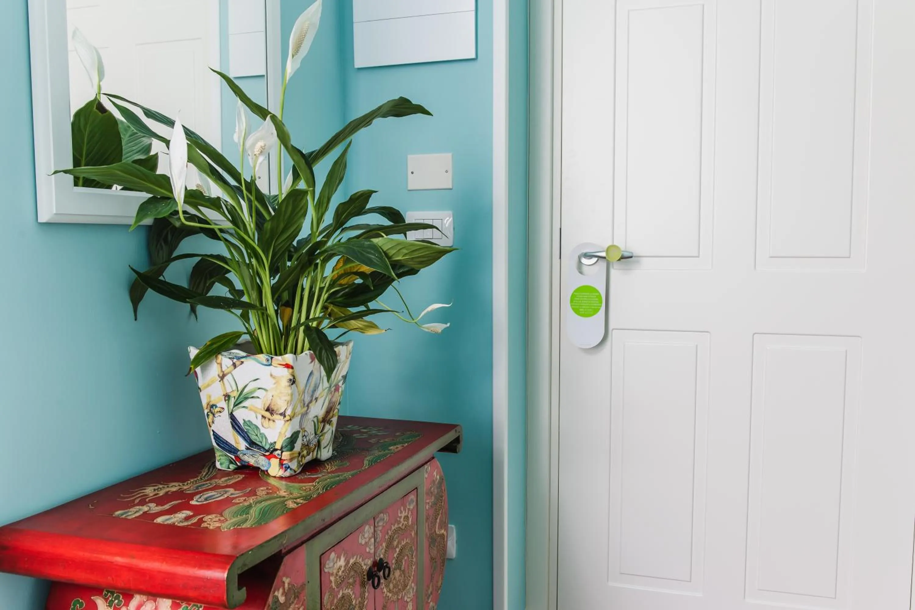 Decorative detail in B&B La Residenza di Michelangelo