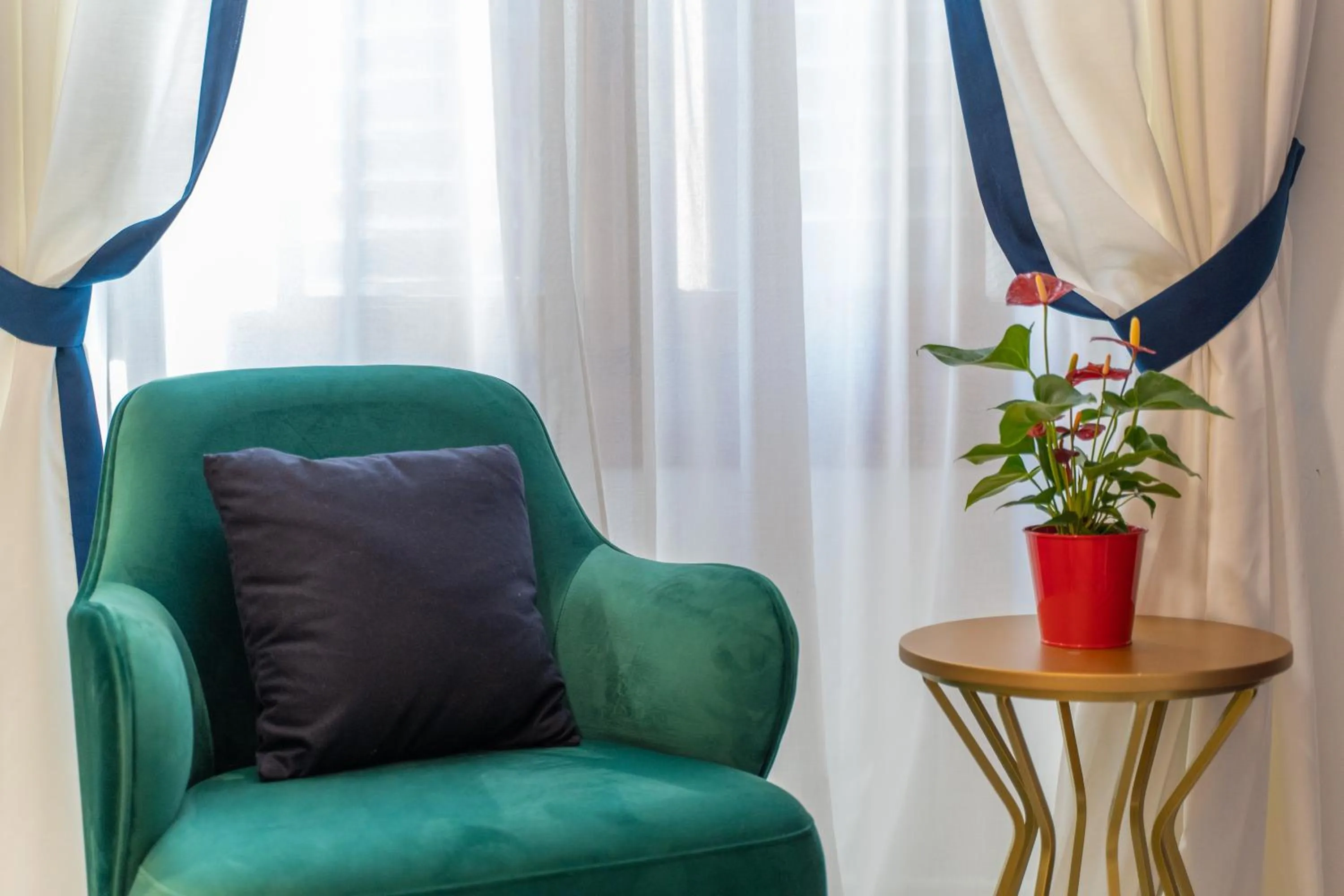 Decorative detail in B&B La Residenza di Michelangelo