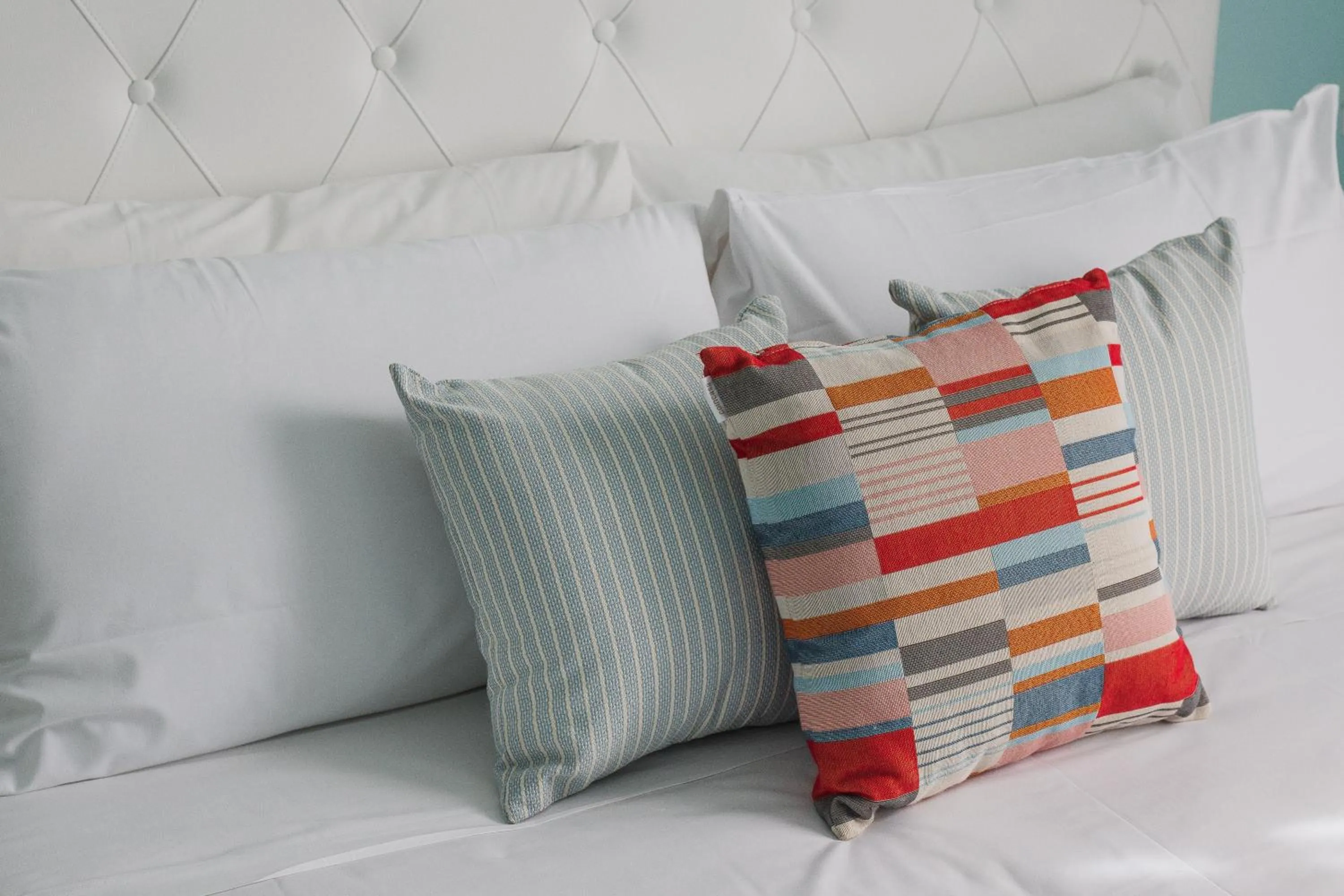 Decorative detail, Bed in B&B La Residenza di Michelangelo