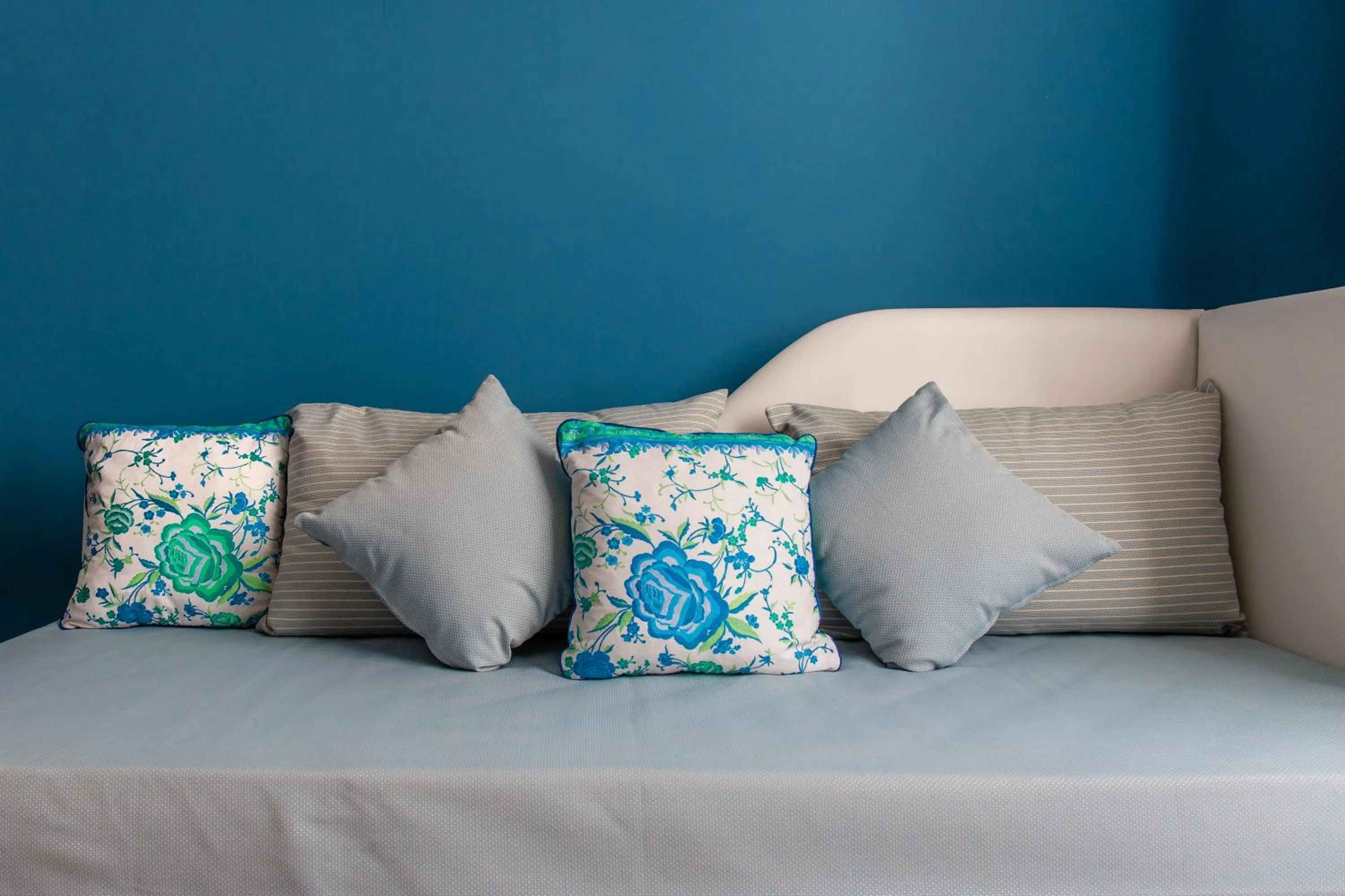 Decorative detail, Bed in B&B La Residenza di Michelangelo