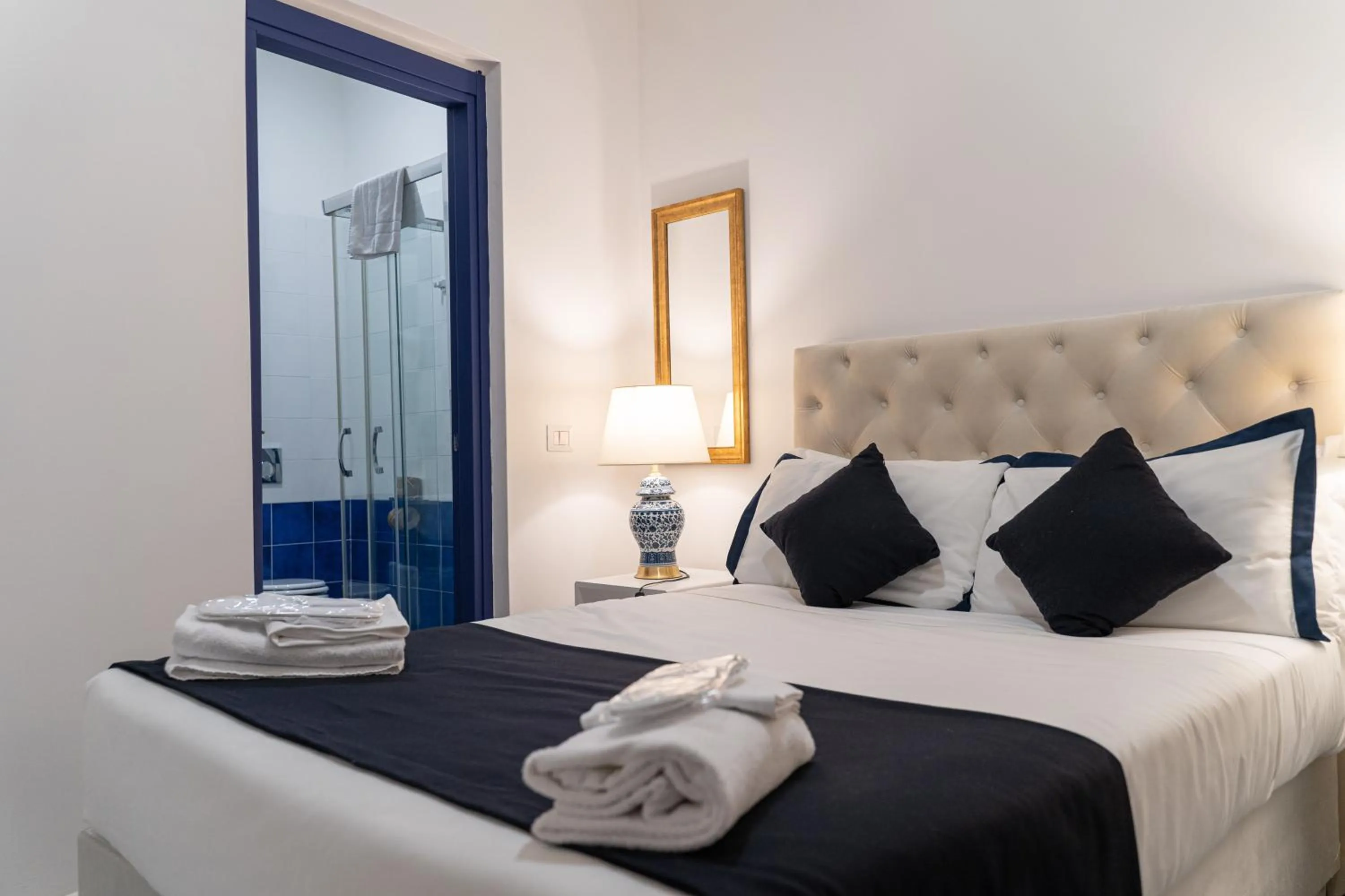 Bed in B&B La Residenza di Michelangelo