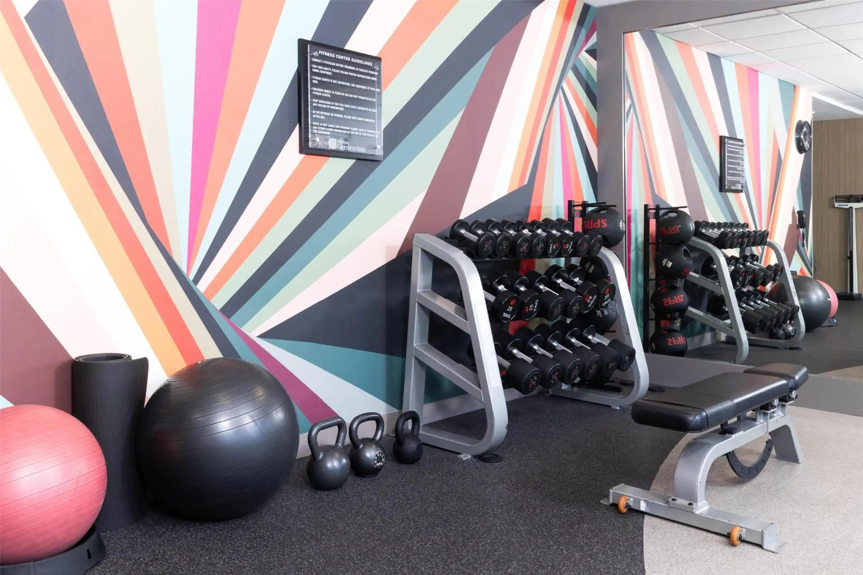 Fitness centre/facilities in Hilton Garden Inn Ontario Rancho Cucamonga Fitness centre/facilities in Hilton Garden Inn Ontario Rancho Cucamonga