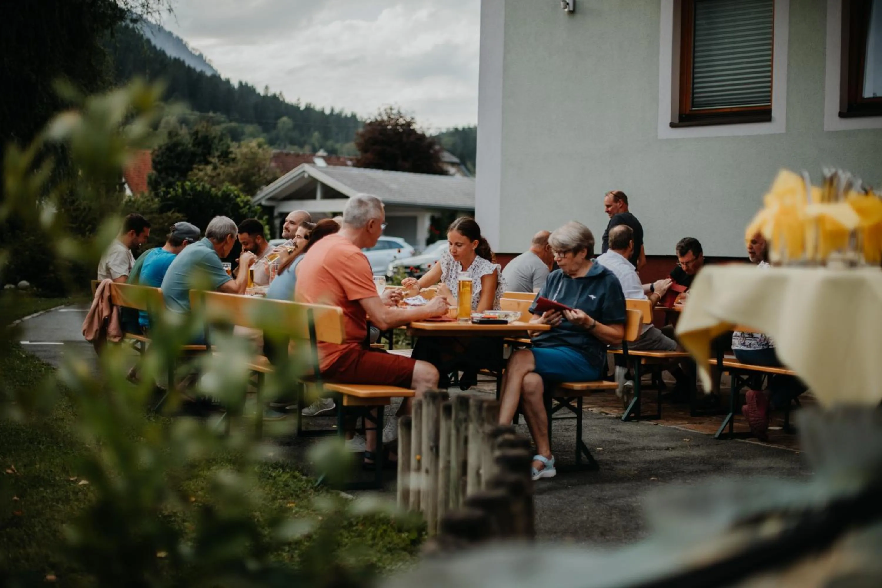 BBQ facilities in Gailtaler Hof