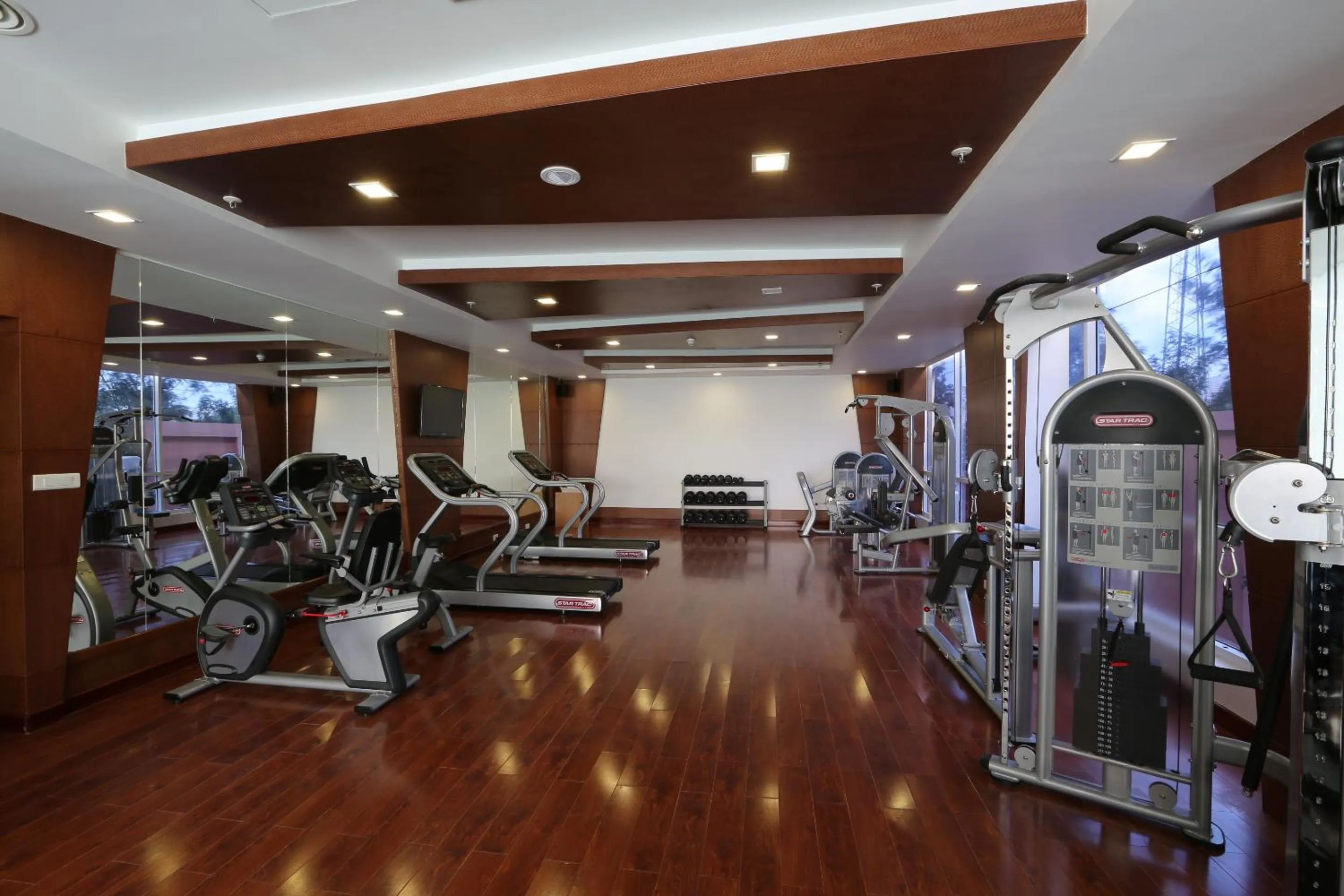 Fitness centre/facilities in Mysore County Retreat