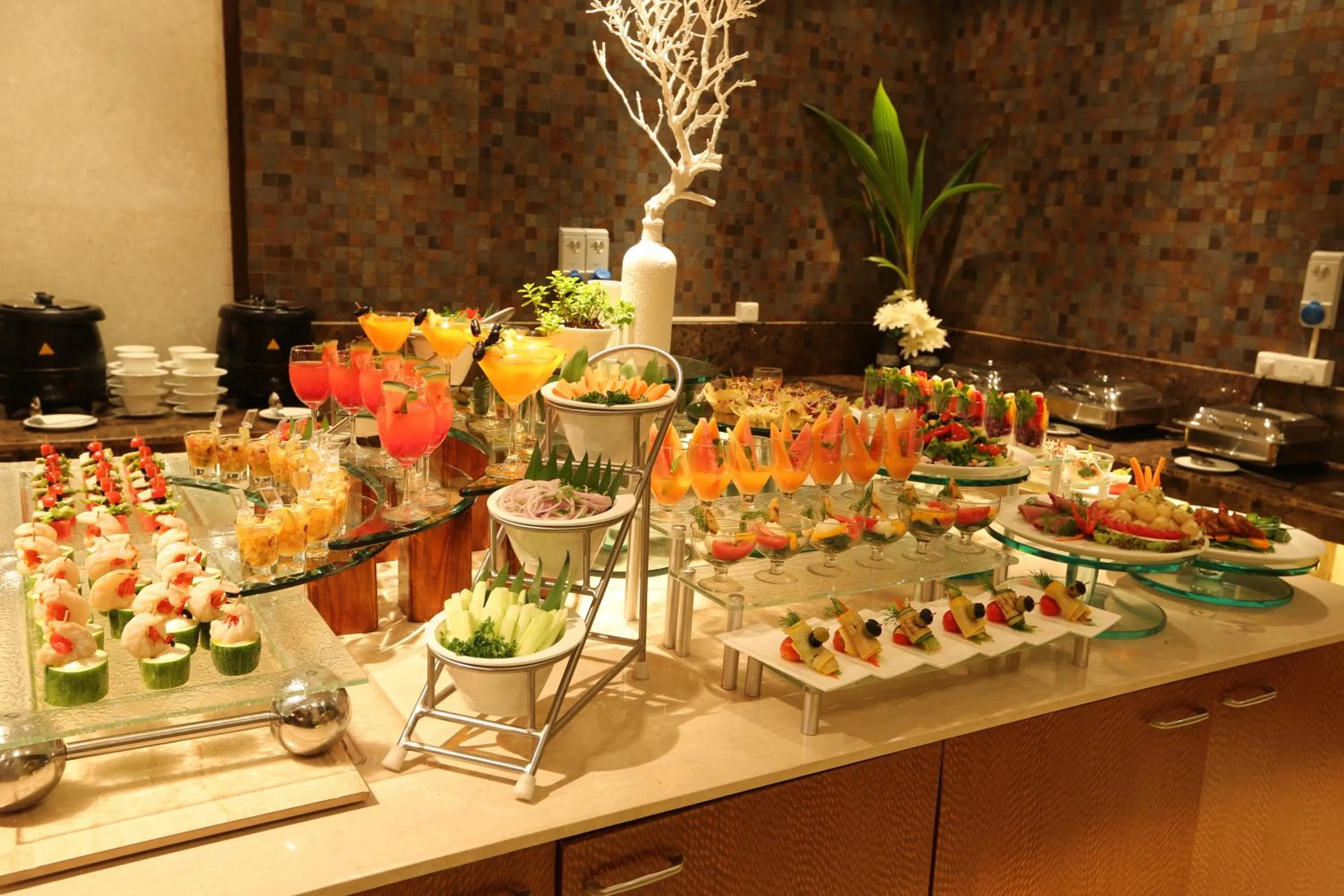 Restaurant/places to eat in Mysore County Retreat