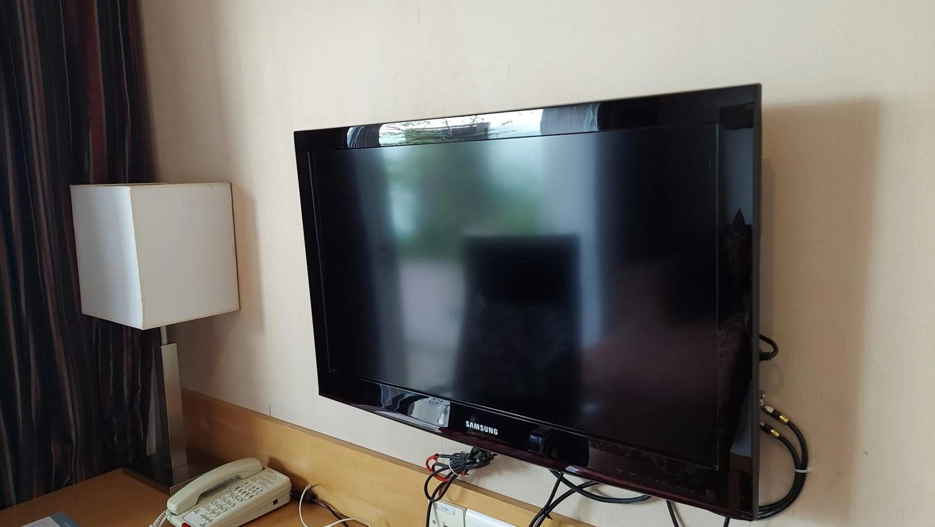 TV and multimedia in Mysore County Retreat