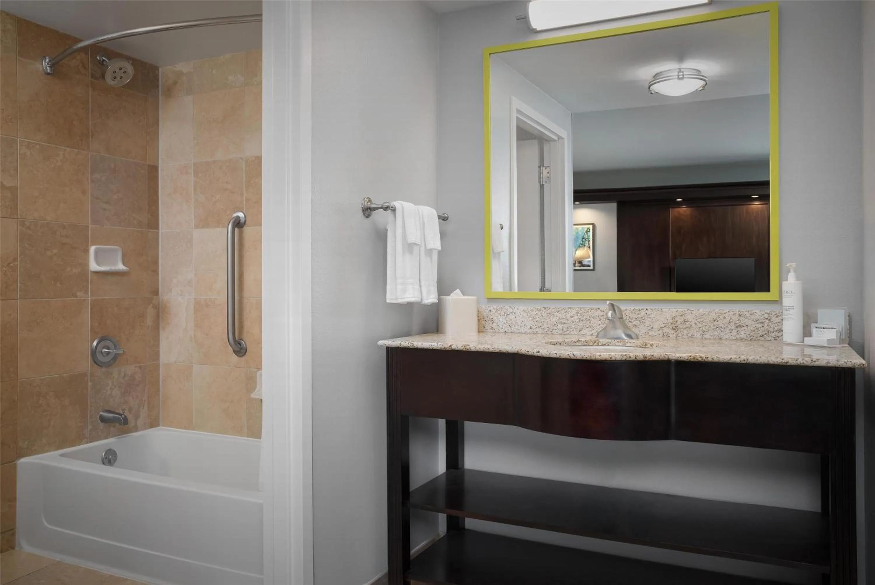 Bathroom in Hampton Inn & Suites Omaha-Downtown