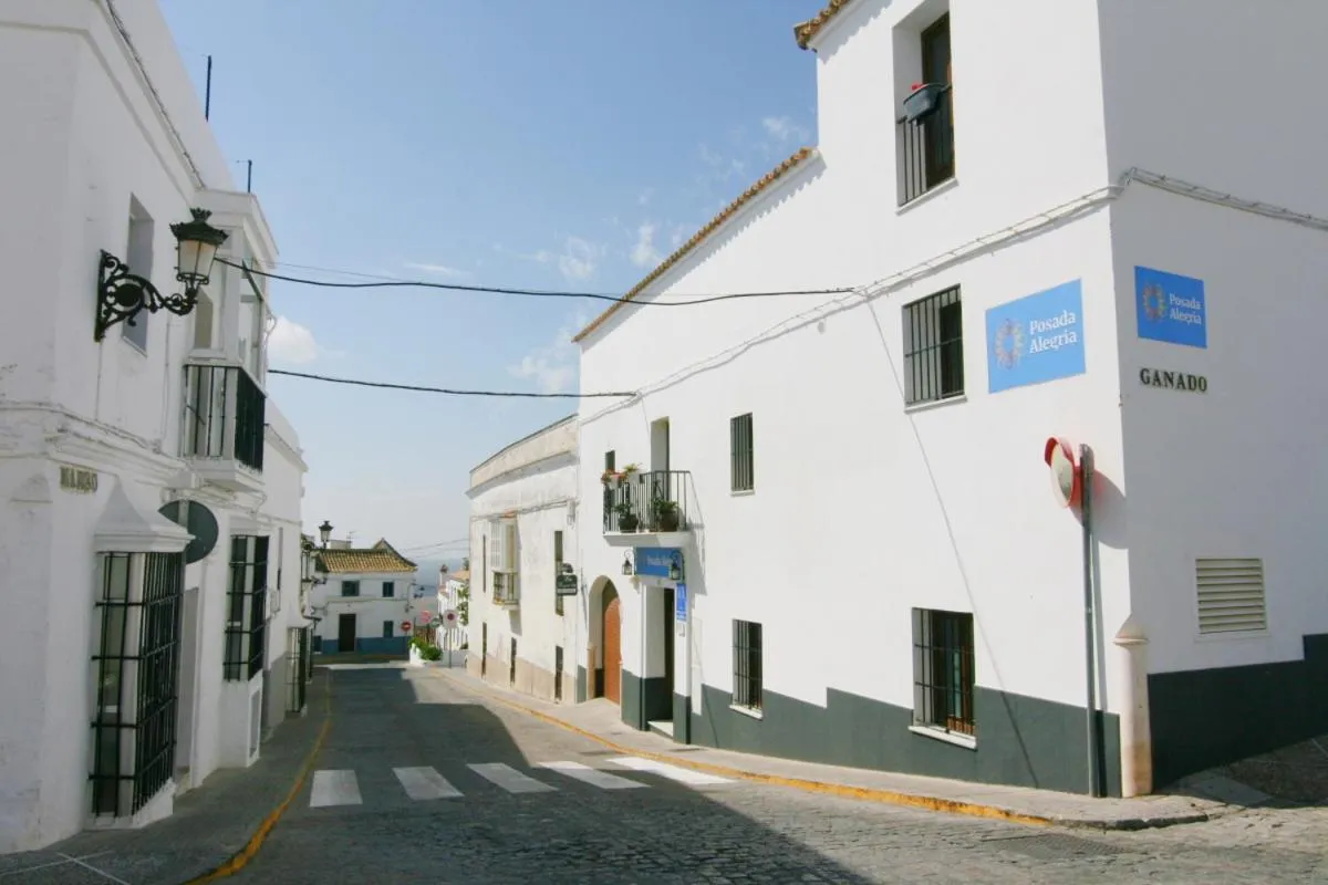 Facade/entrance in Posada Alegria