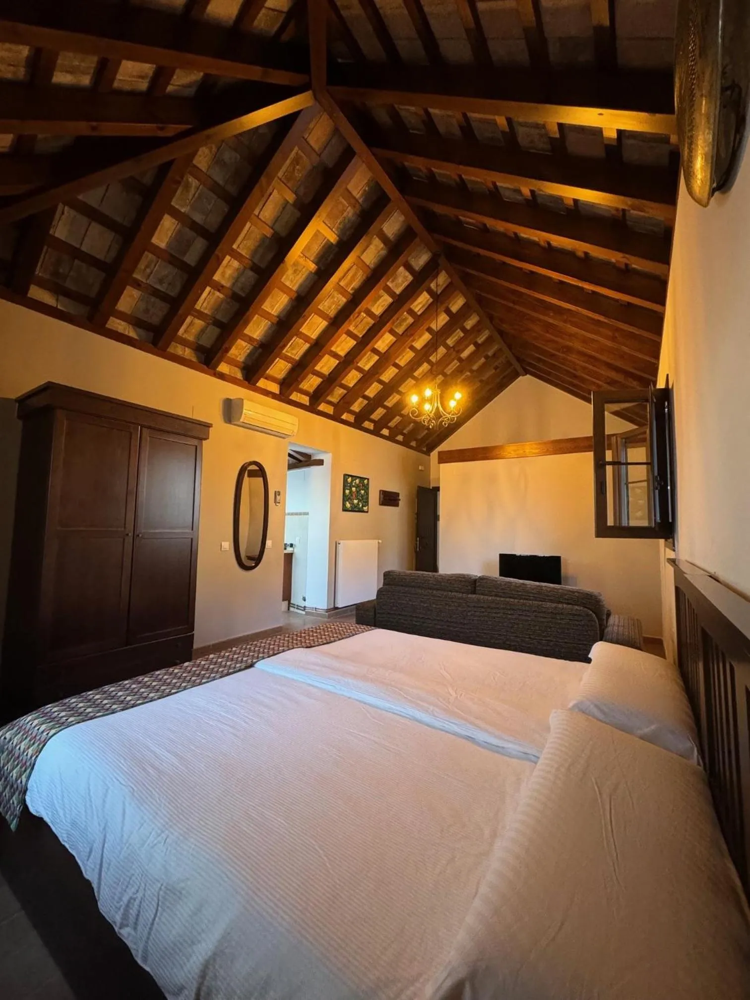 Photo of the whole room, Bed in Posada Alegria