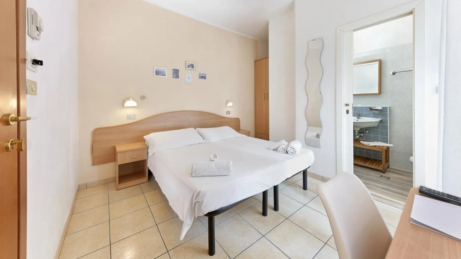 Bedroom in Hotel Arlecchino Riccione