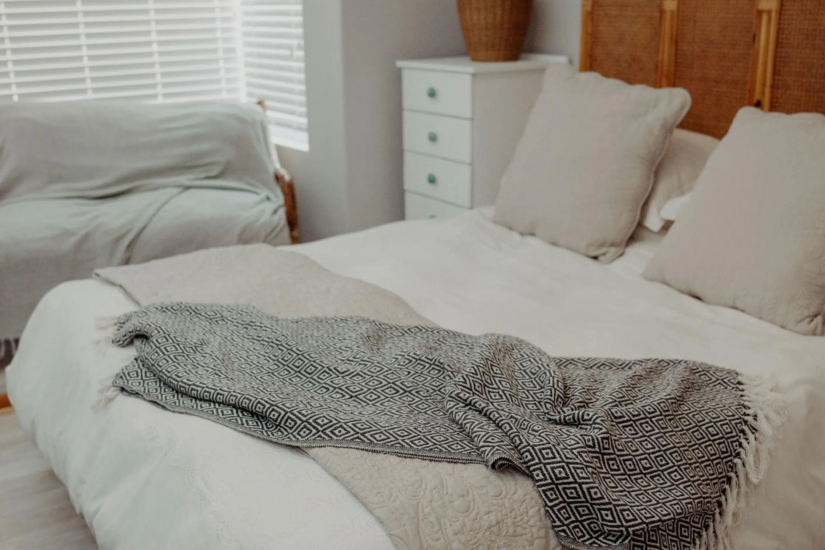 Bed in Aqua Marina Guest House