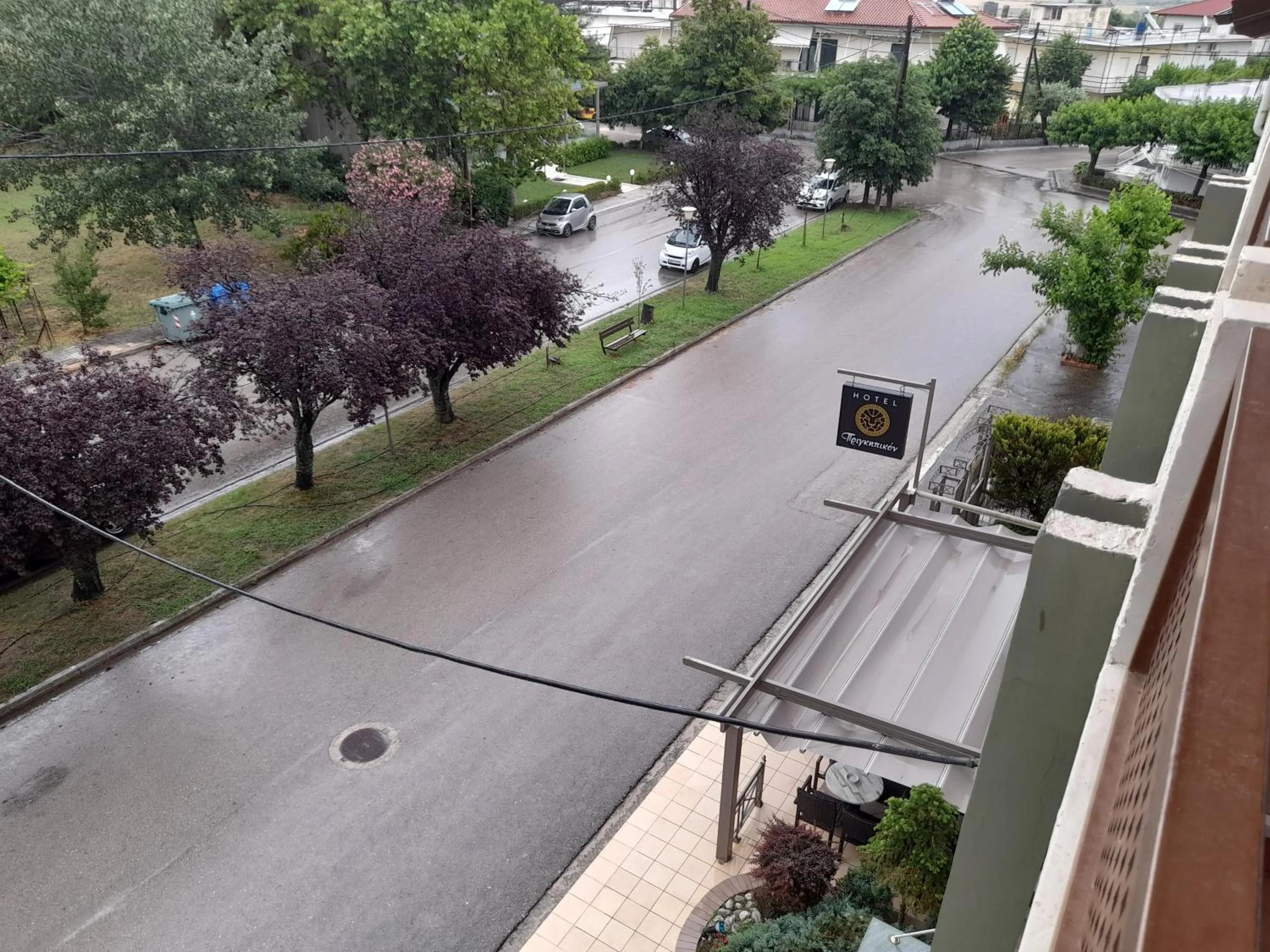 Bird's eye view in Hotel Prigipikon Suites and sofites