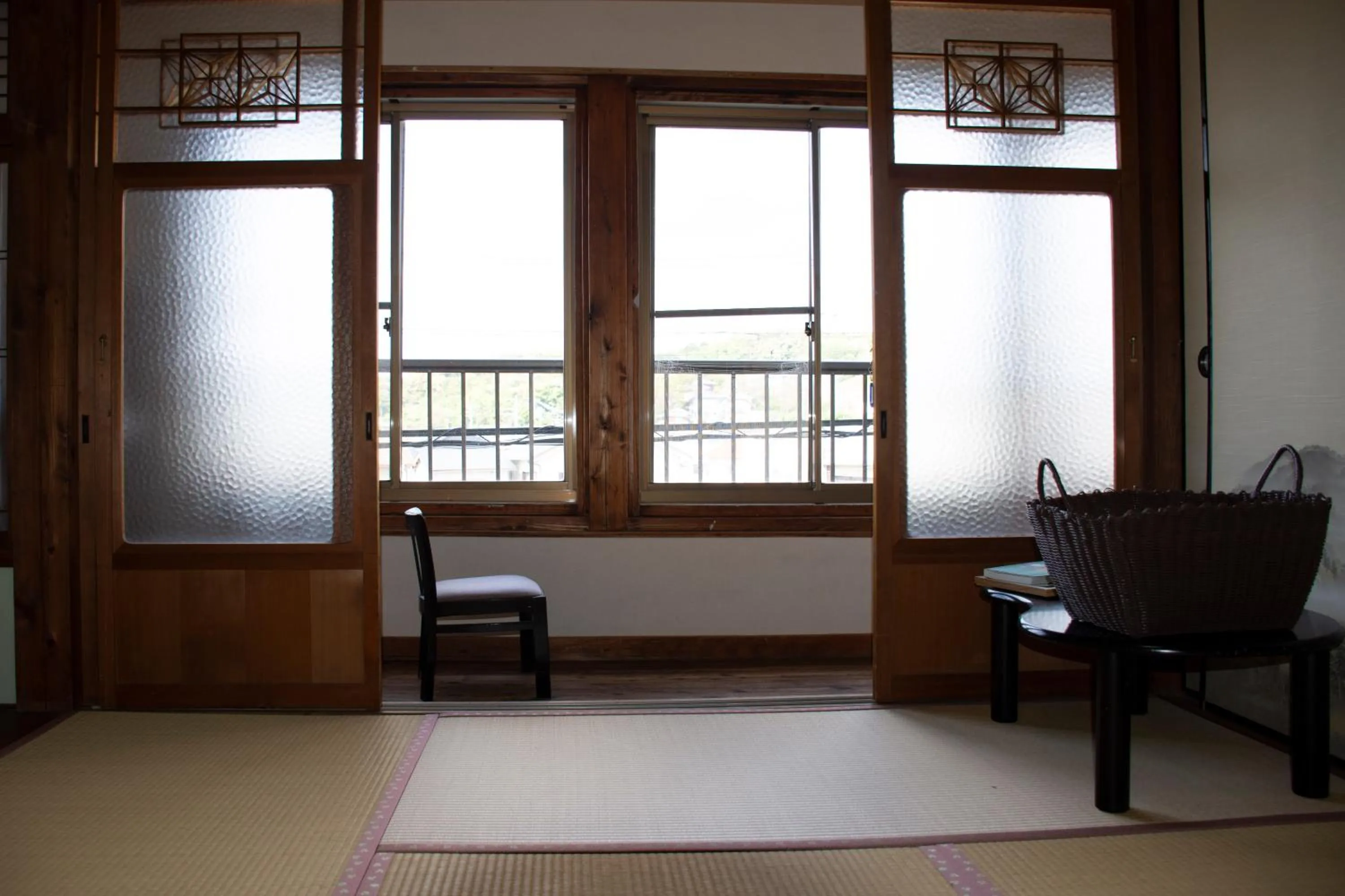 Quiet street view in Guest Cafe Kuchikumano