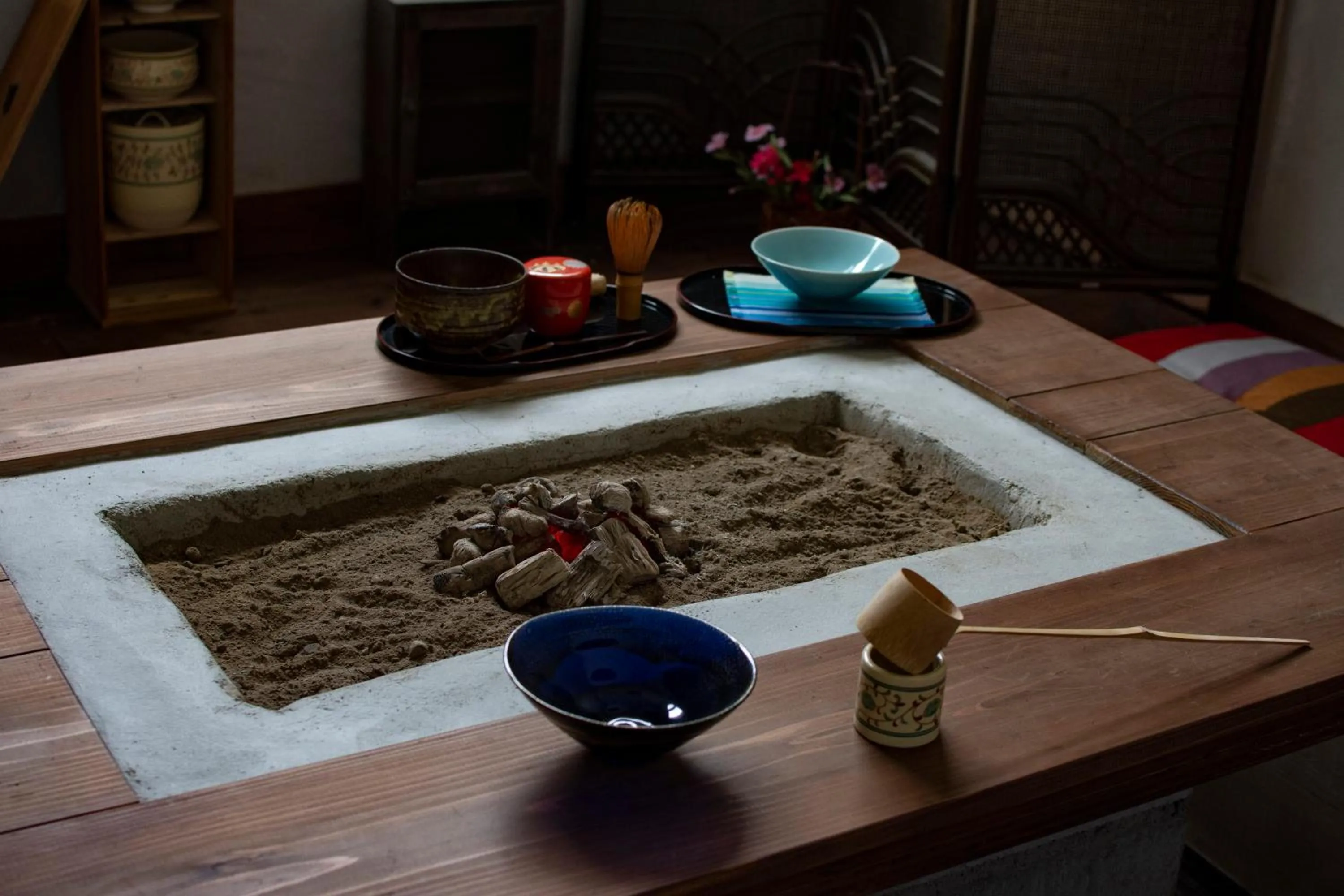 Communal lounge/ TV room in Guest Cafe Kuchikumano