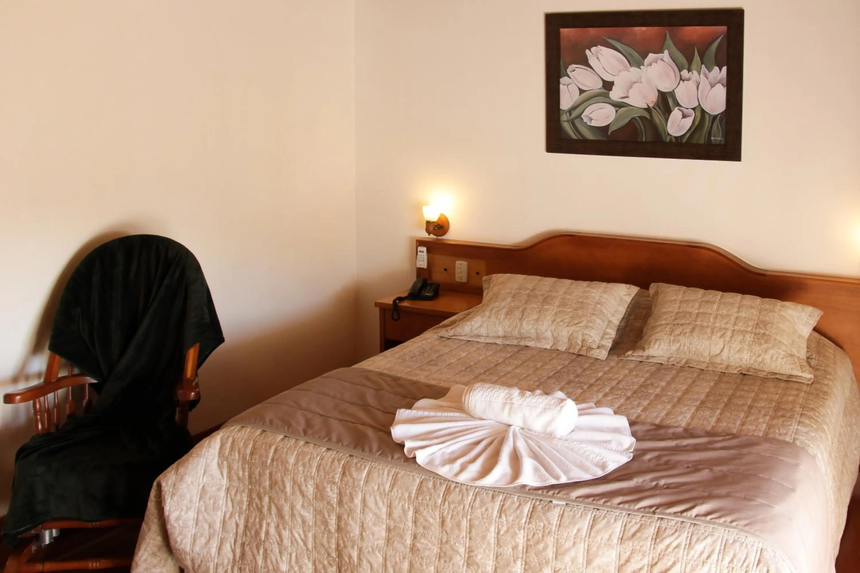 Bedroom, Bed in Hotel Aconchego da Serra