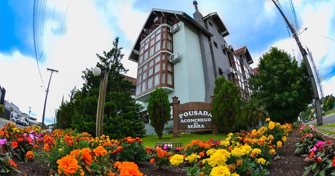 Garden view in Hotel Aconchego da Serra
