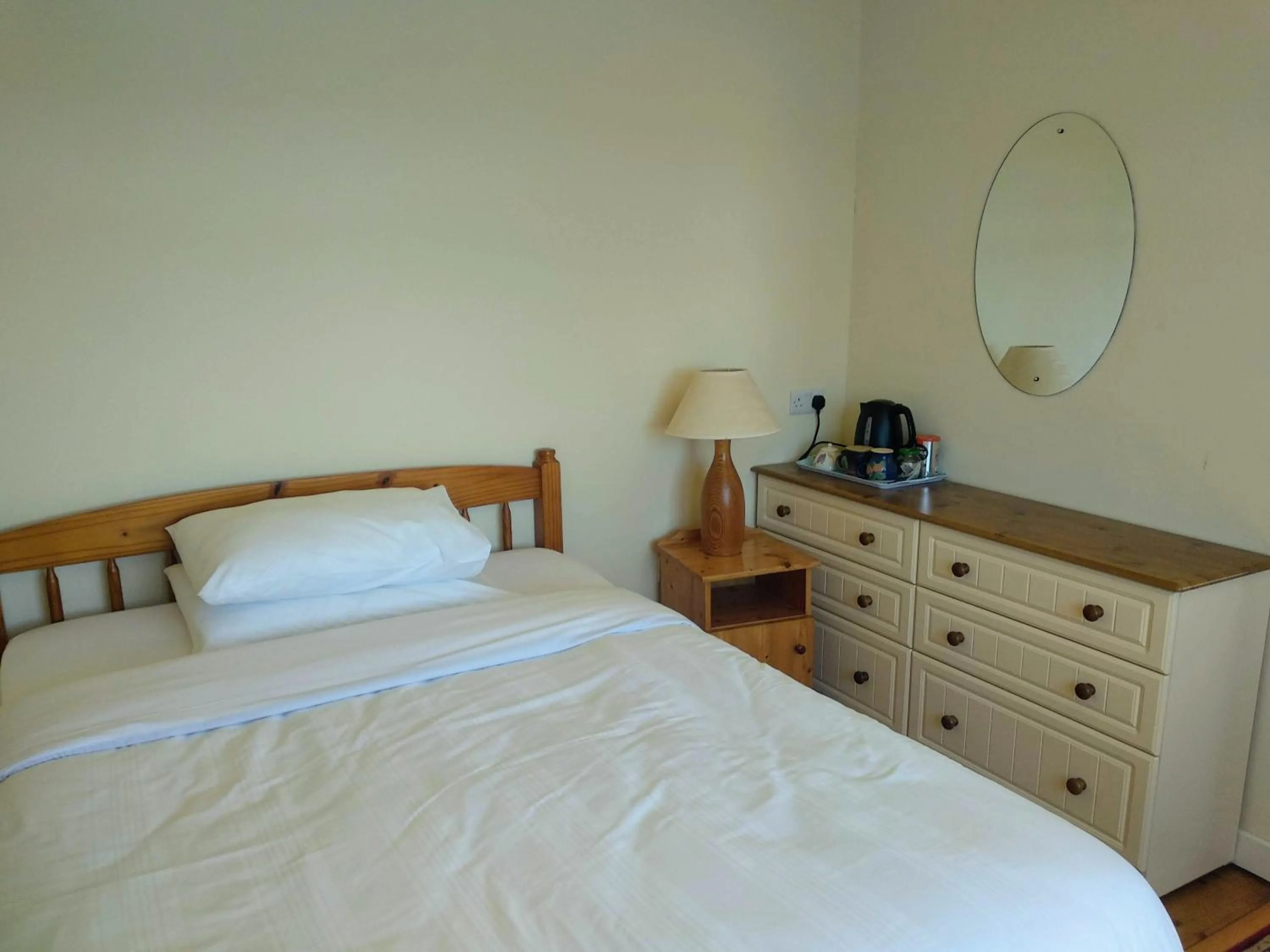 Bed in Seafield Farmhouse