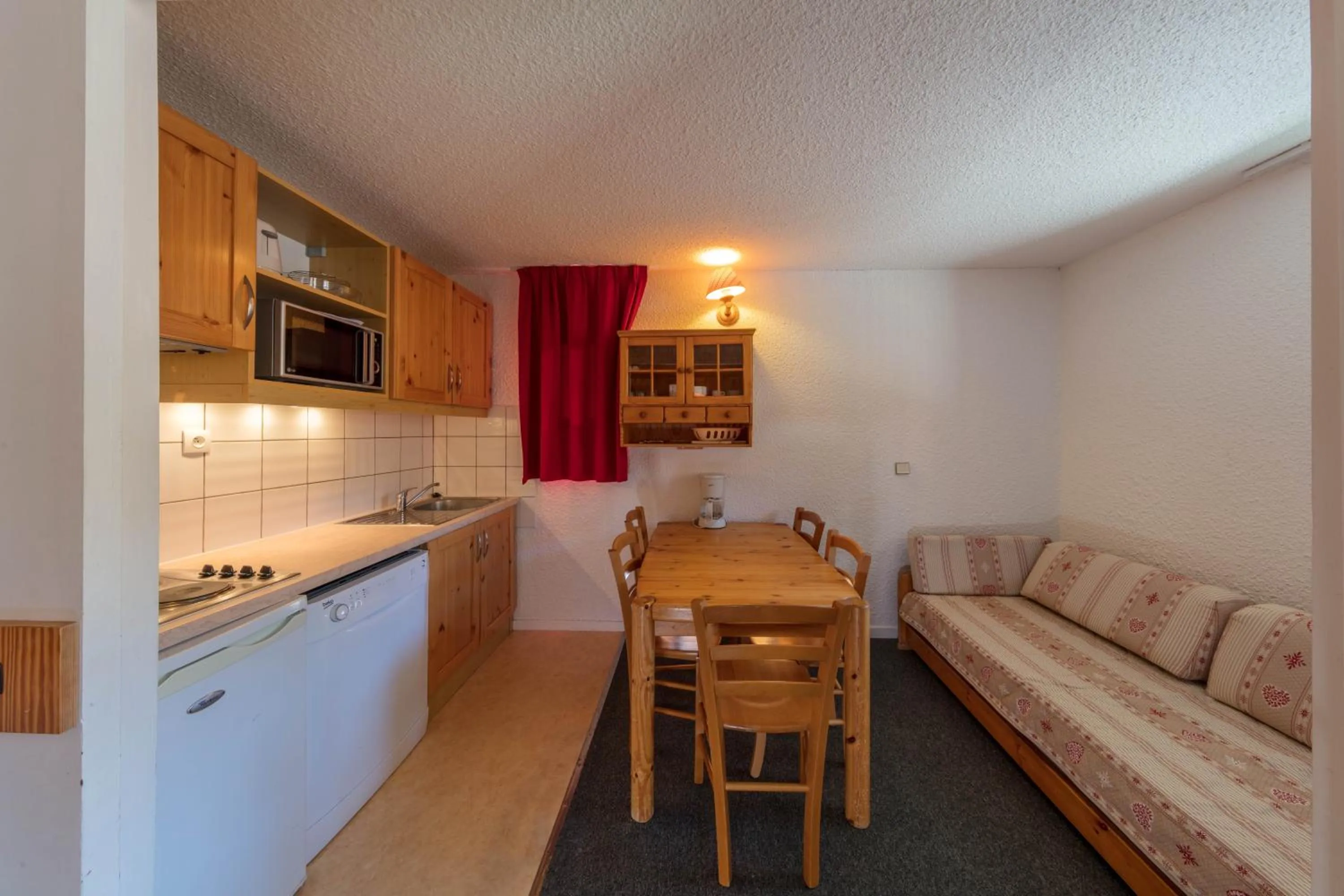 Kitchen or kitchenette in Résidence Capfun Les Adrets