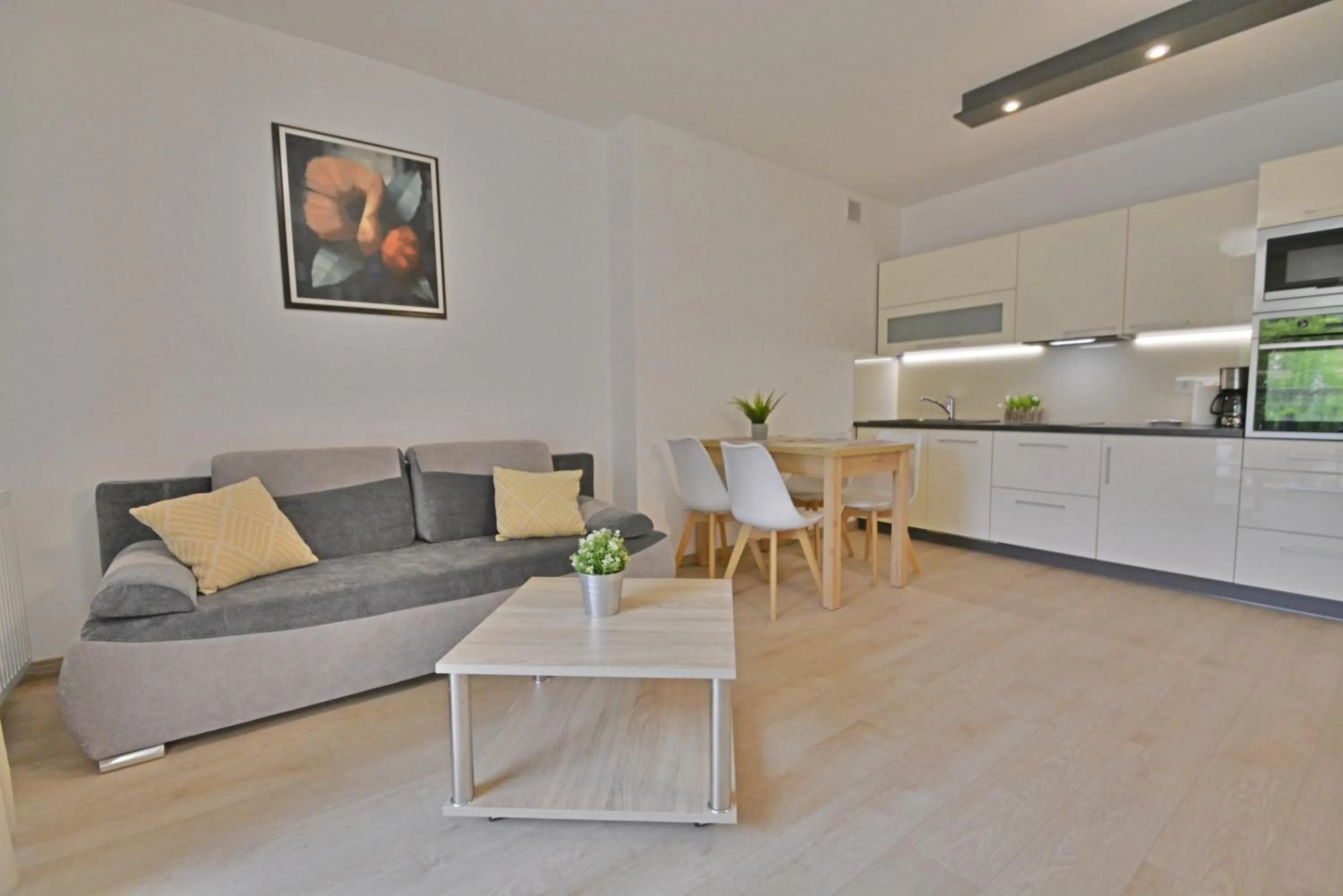 Kitchen or kitchenette in Osiedle Cesarskie Apartamenty - Parking - Apartamenty Bryza