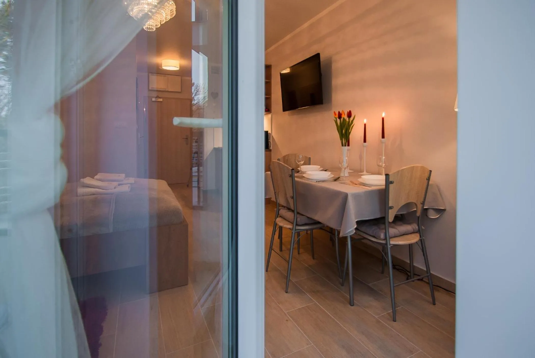 Area and facilities in Osiedle Cesarskie Apartamenty - Parking - Apartamenty Bryza