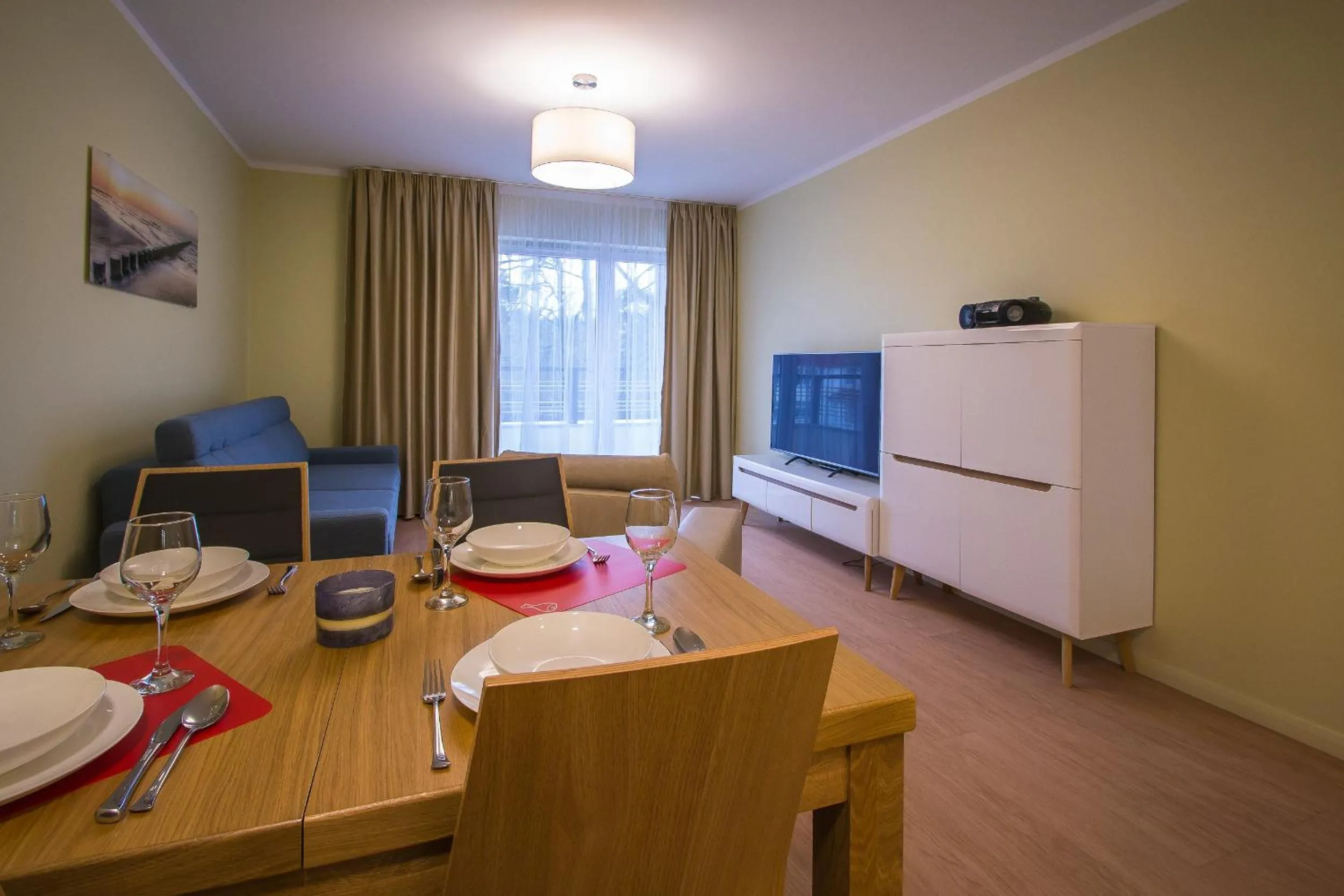 Seating area in Osiedle Cesarskie Apartamenty - Parking - Apartamenty Bryza