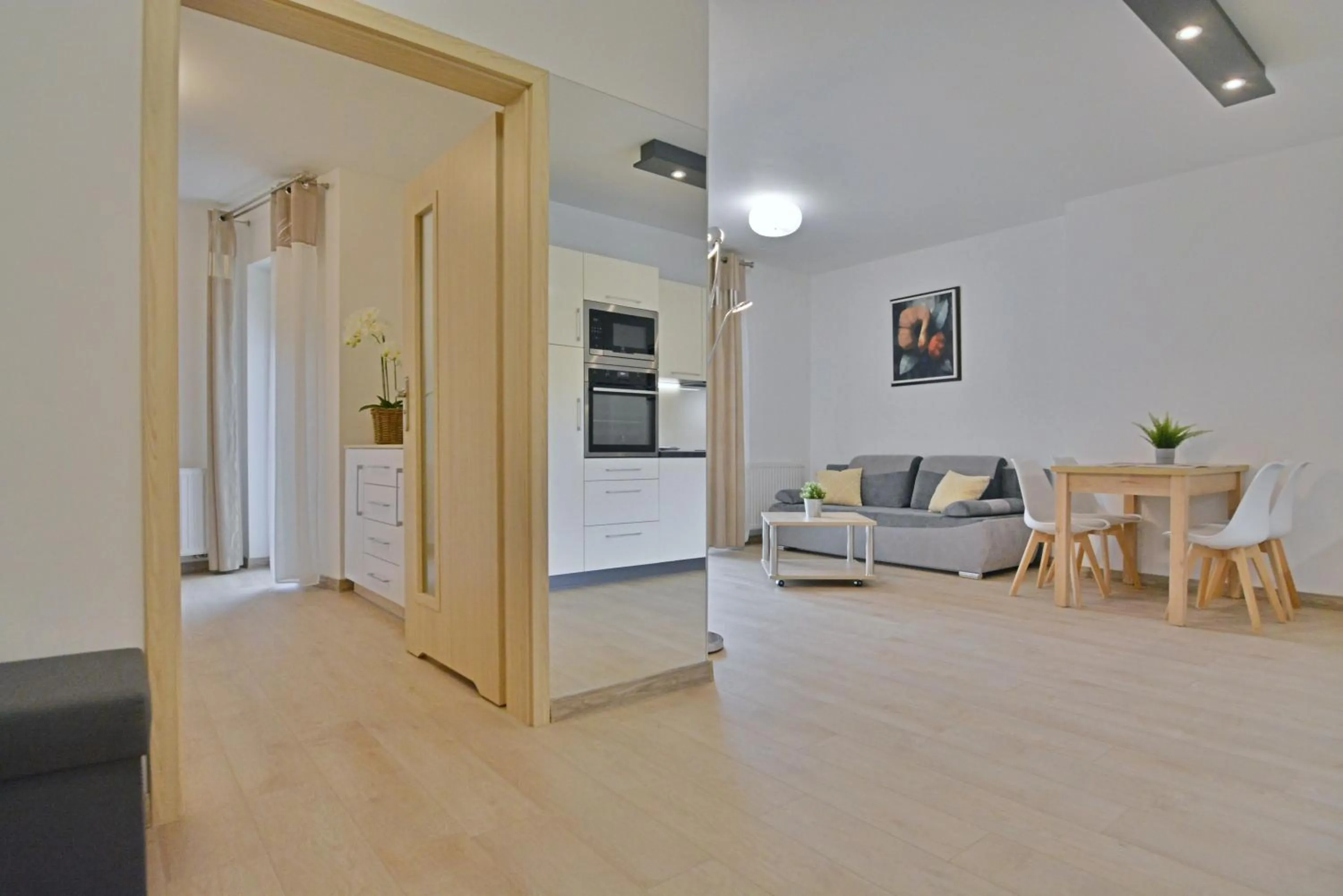 Kitchen or kitchenette in Osiedle Cesarskie Apartamenty - Parking - Apartamenty Bryza