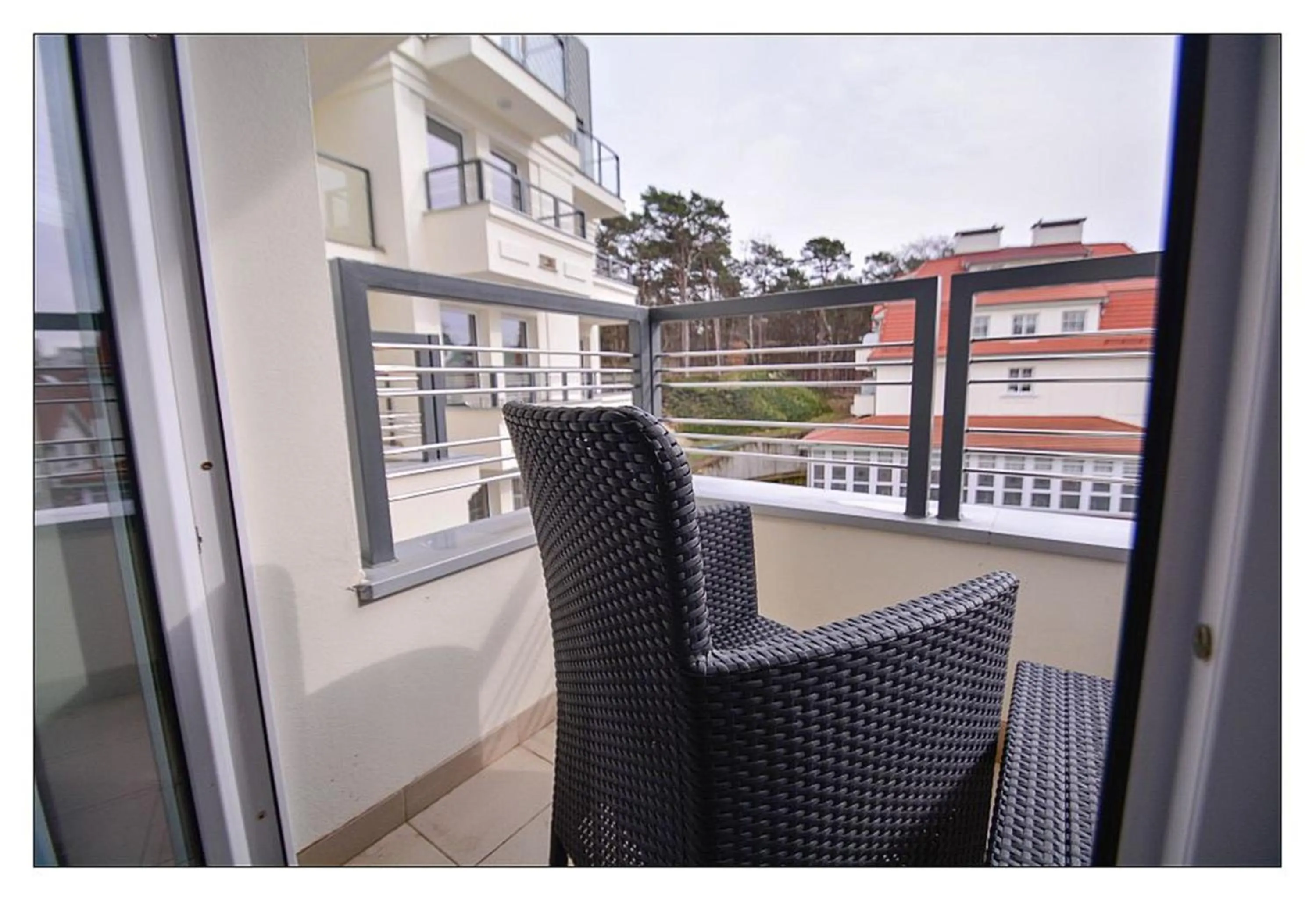 Balcony/Terrace in Osiedle Cesarskie Apartamenty - Parking - Apartamenty Bryza