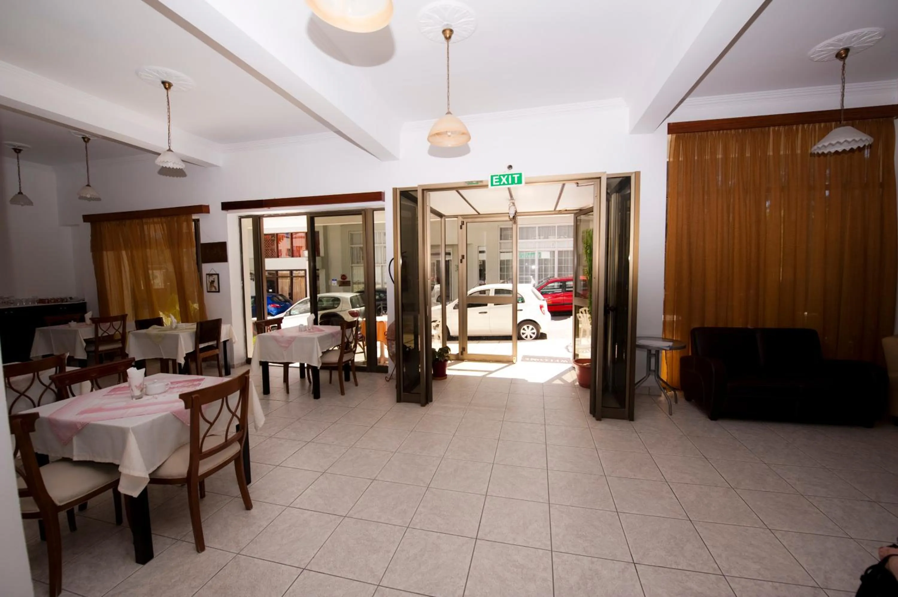 Lobby or reception in Veroniki Hotel