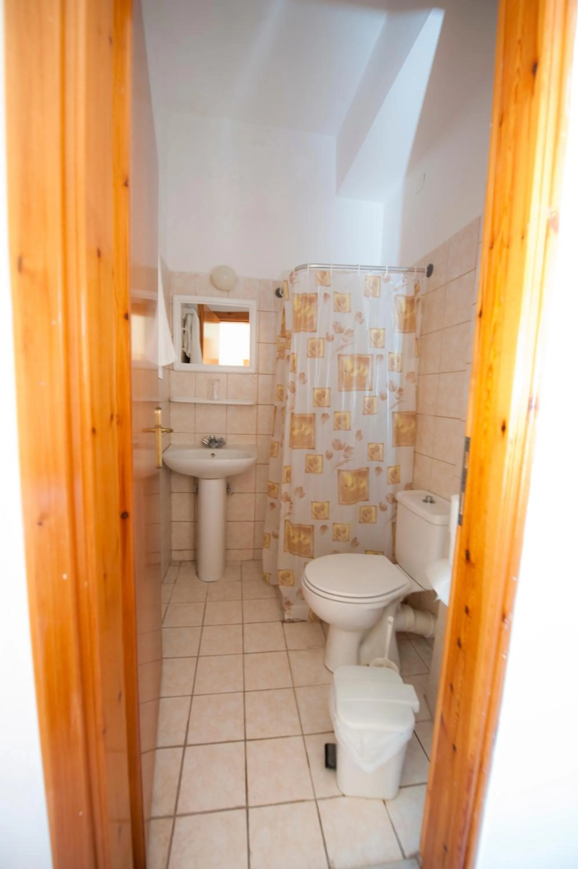 Shower in Veroniki Hotel