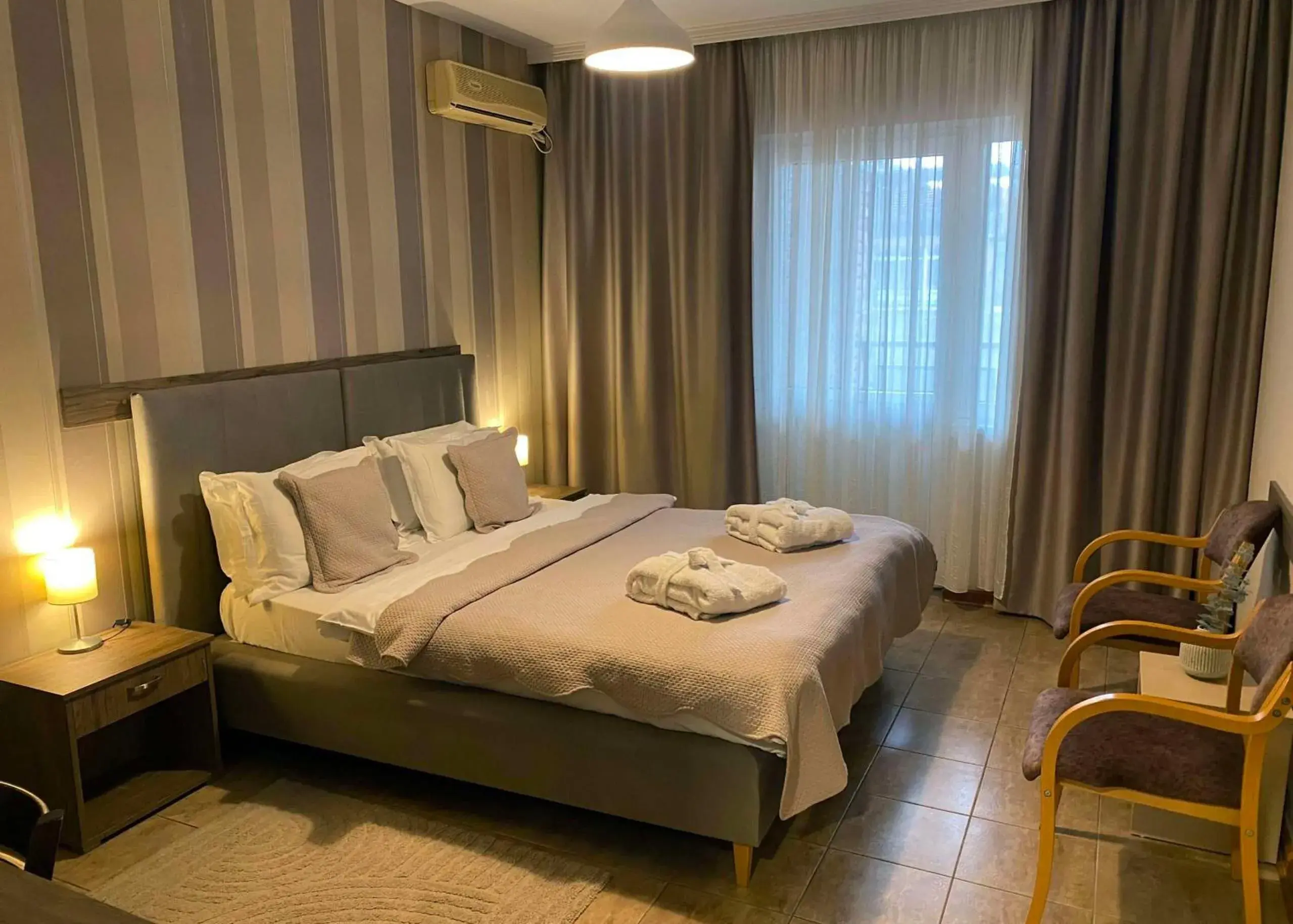 Double Room with Balcony in Hotel Aqua Panon Double Room with Balcony in Hotel Aqua Panon