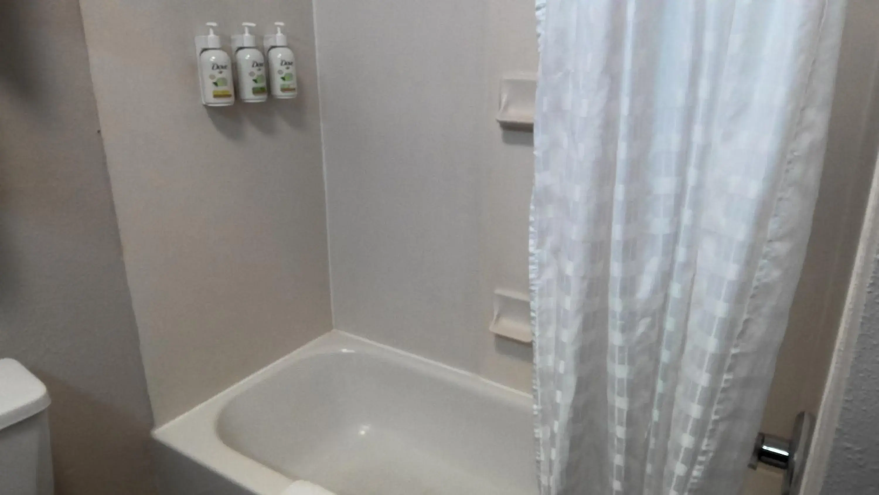 Bathroom in Baymont by Wyndham Oklahoma City/Quail Springs Bathroom in Baymont by Wyndham Oklahoma City/Quail Springs