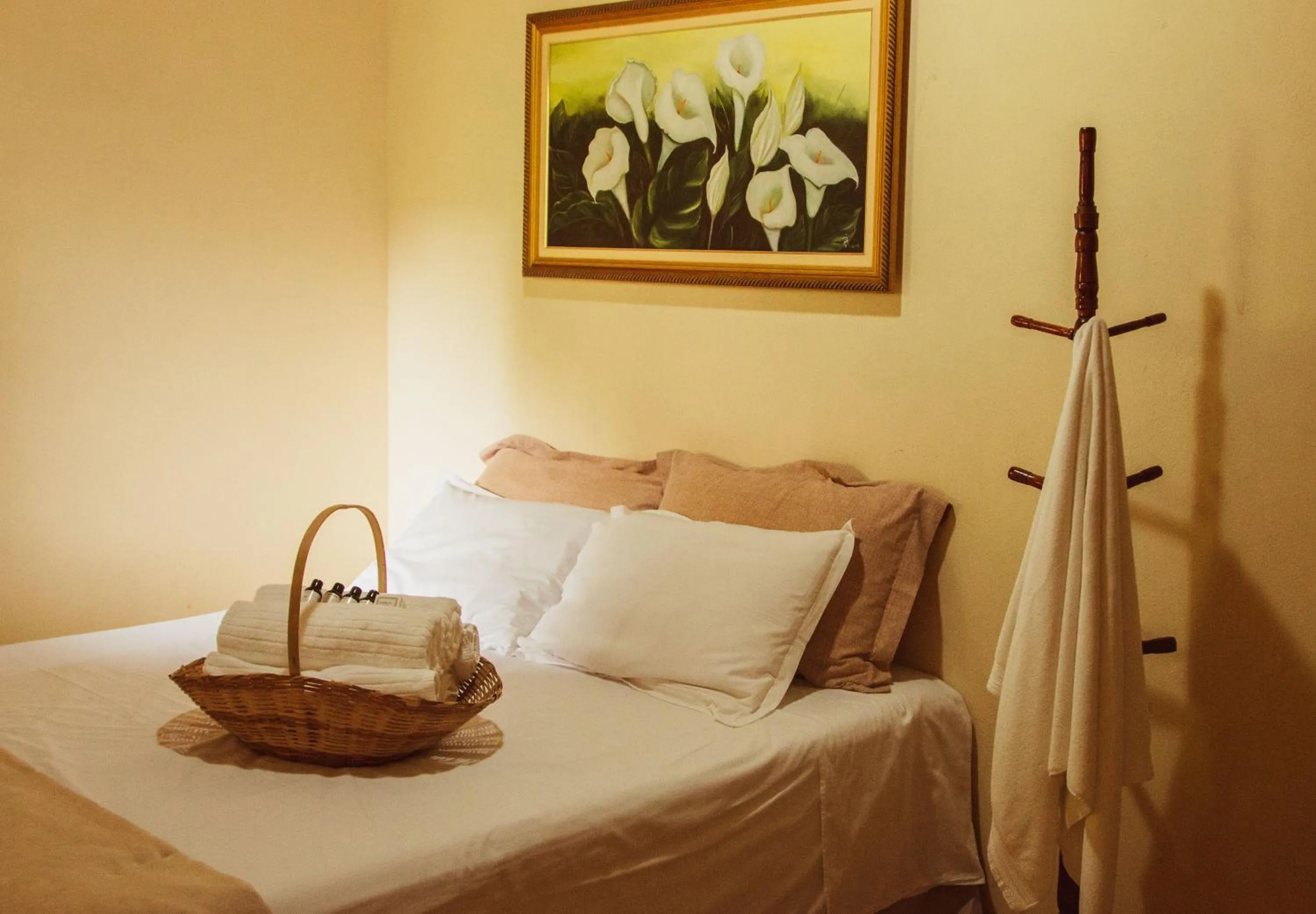 Bed in Pousada Medeiros