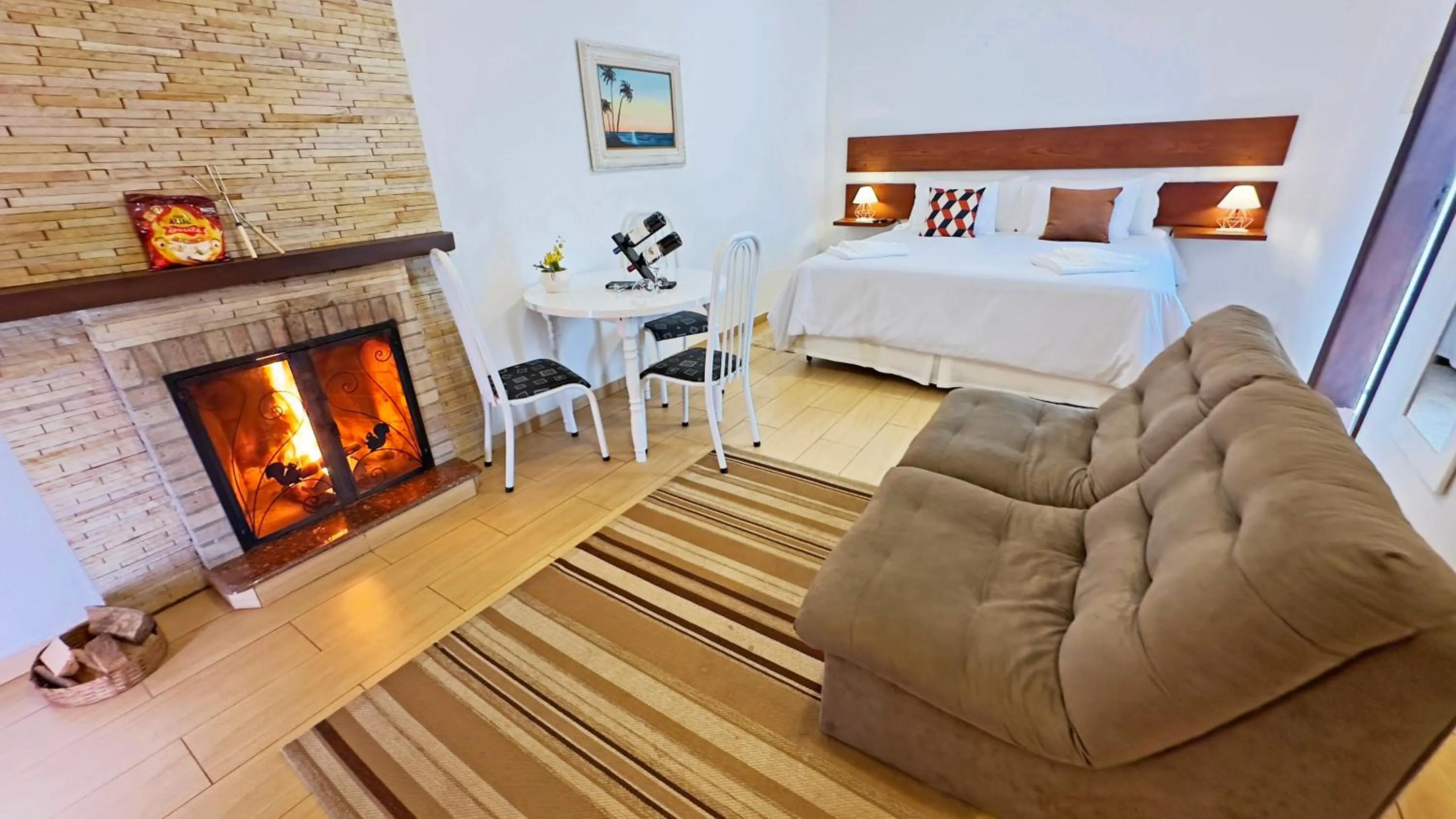 Bedroom, Bed in Pousada Medeiros