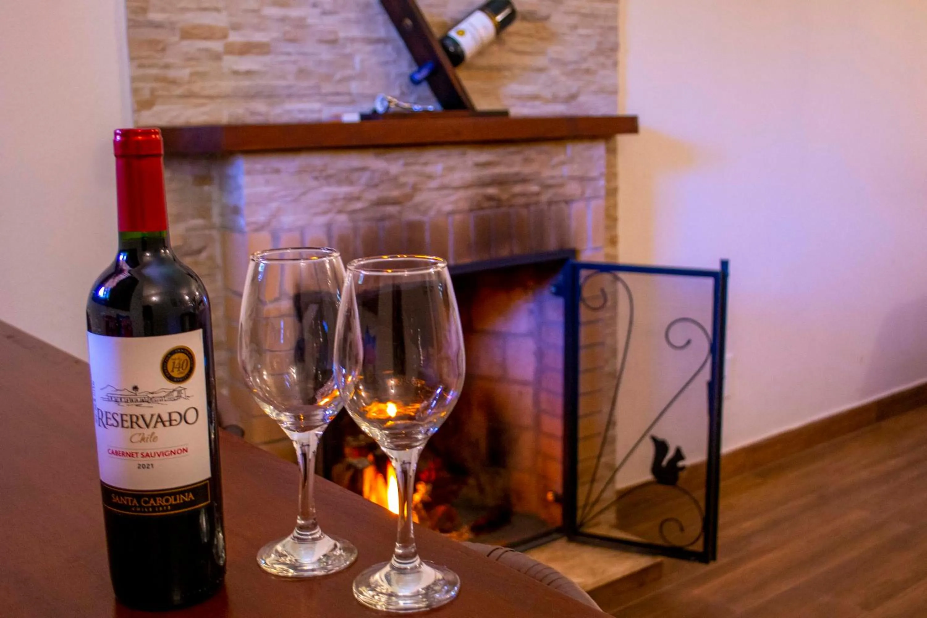 Living room in Pousada Medeiros