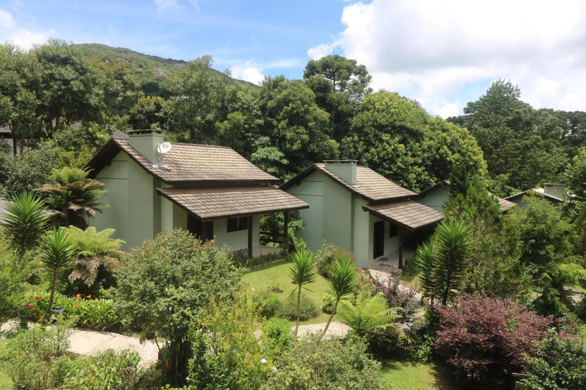 Garden in Pousada Medeiros