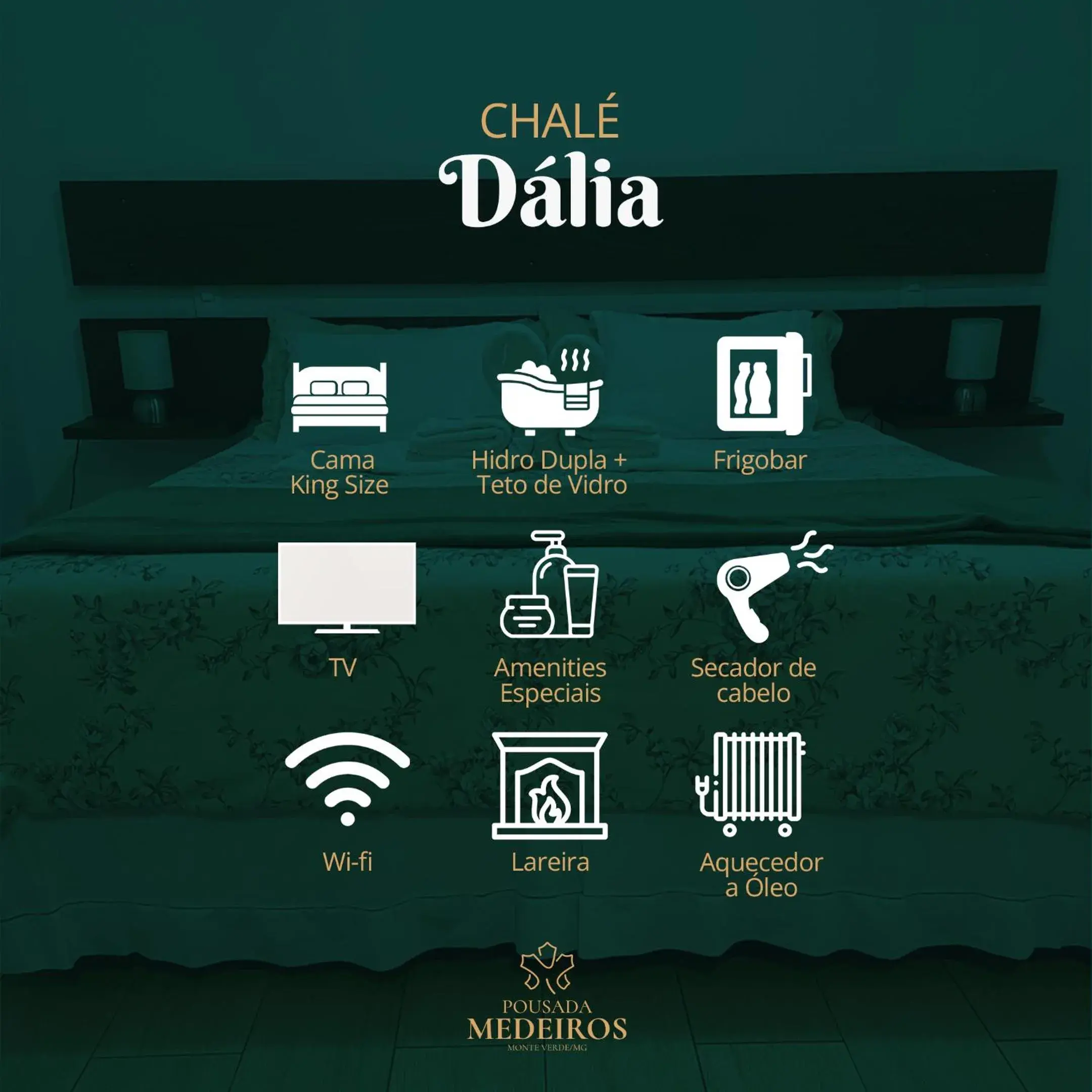 Superior Chalet in Pousada Medeiros Superior Chalet in Pousada Medeiros