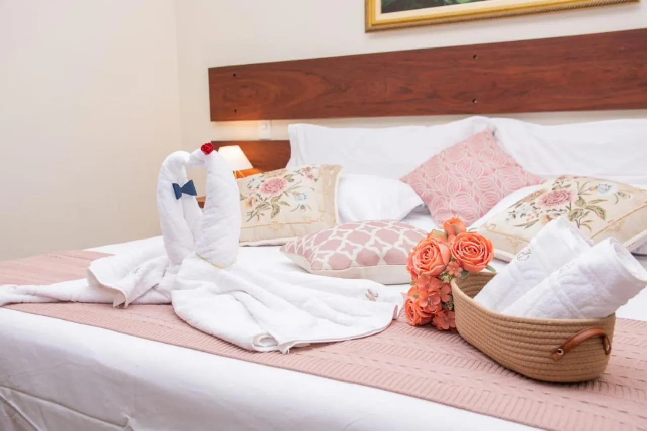 Bed in Pousada Medeiros