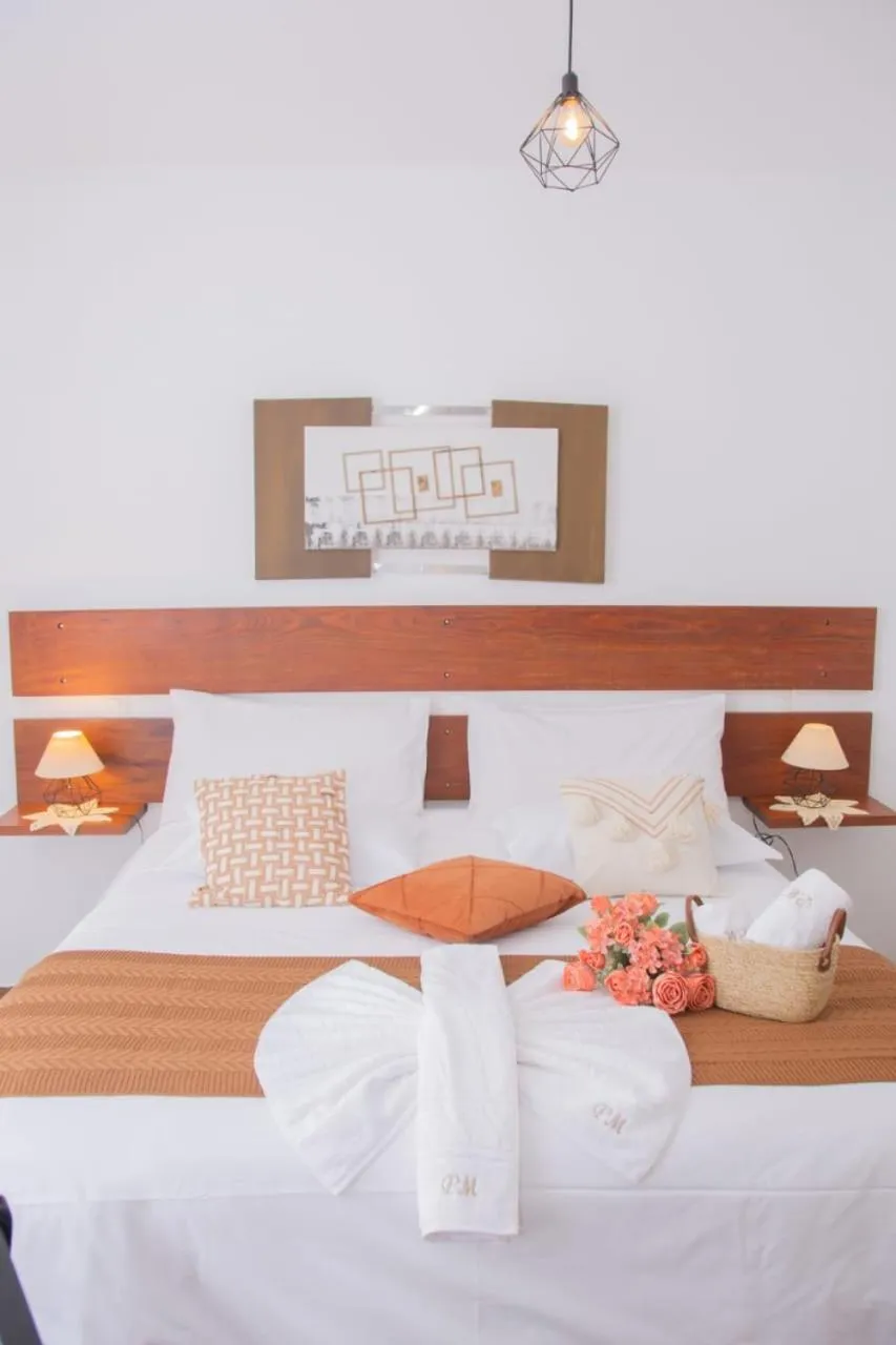 Bed in Pousada Medeiros