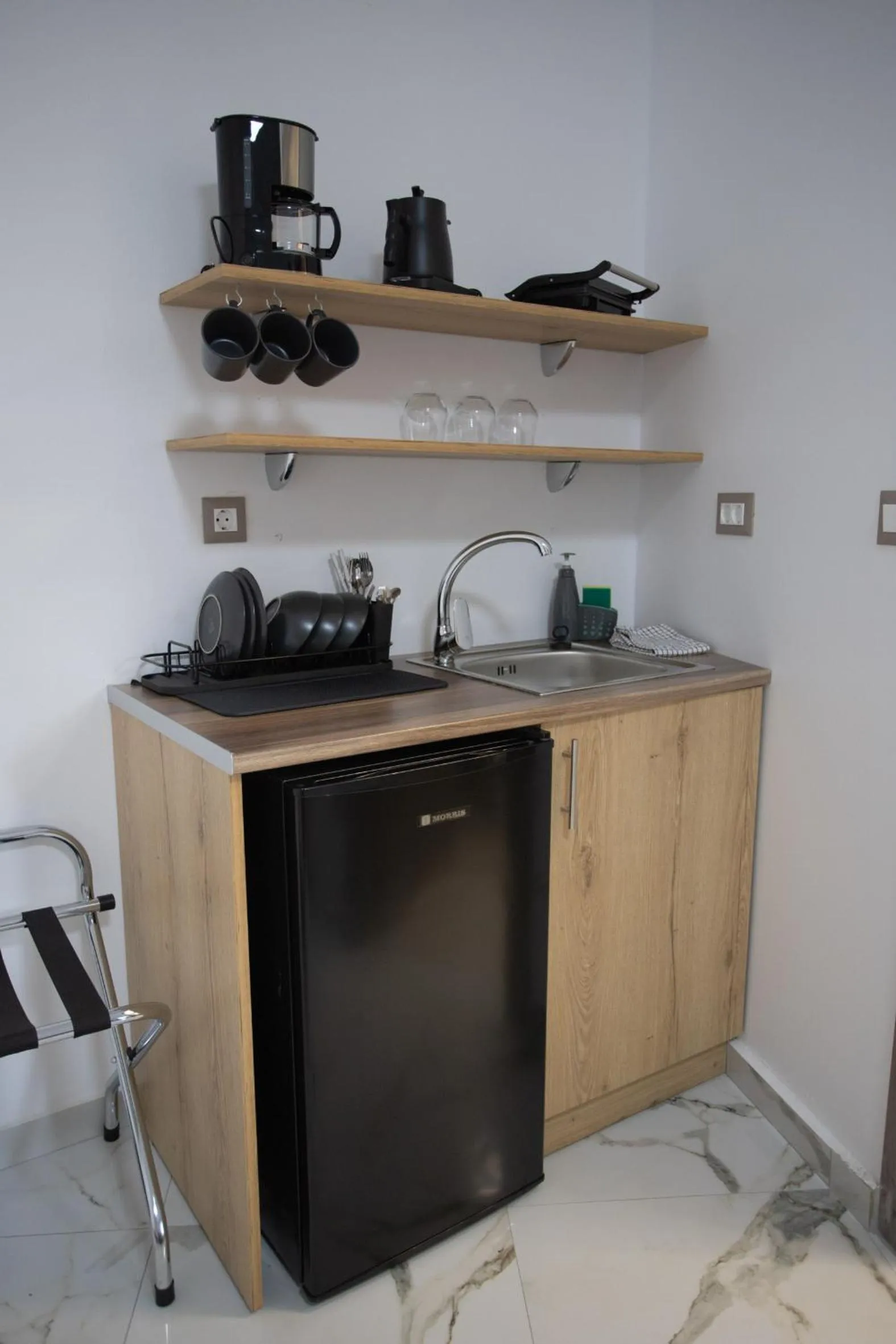 Kitchen or kitchenette in Star Hotel