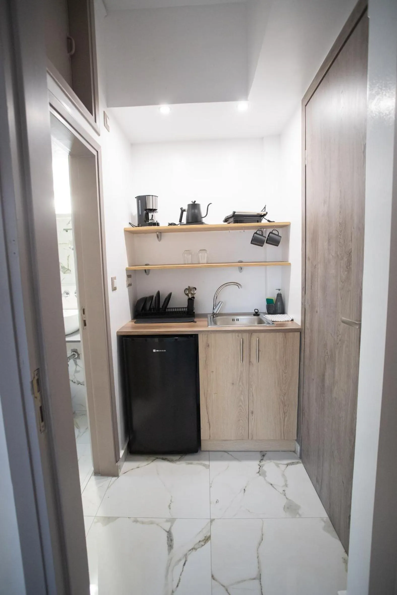 Kitchen or kitchenette in Star Hotel