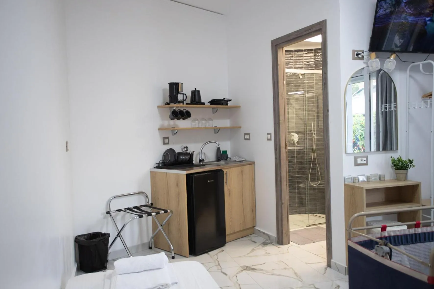 Kitchen or kitchenette in Star Hotel