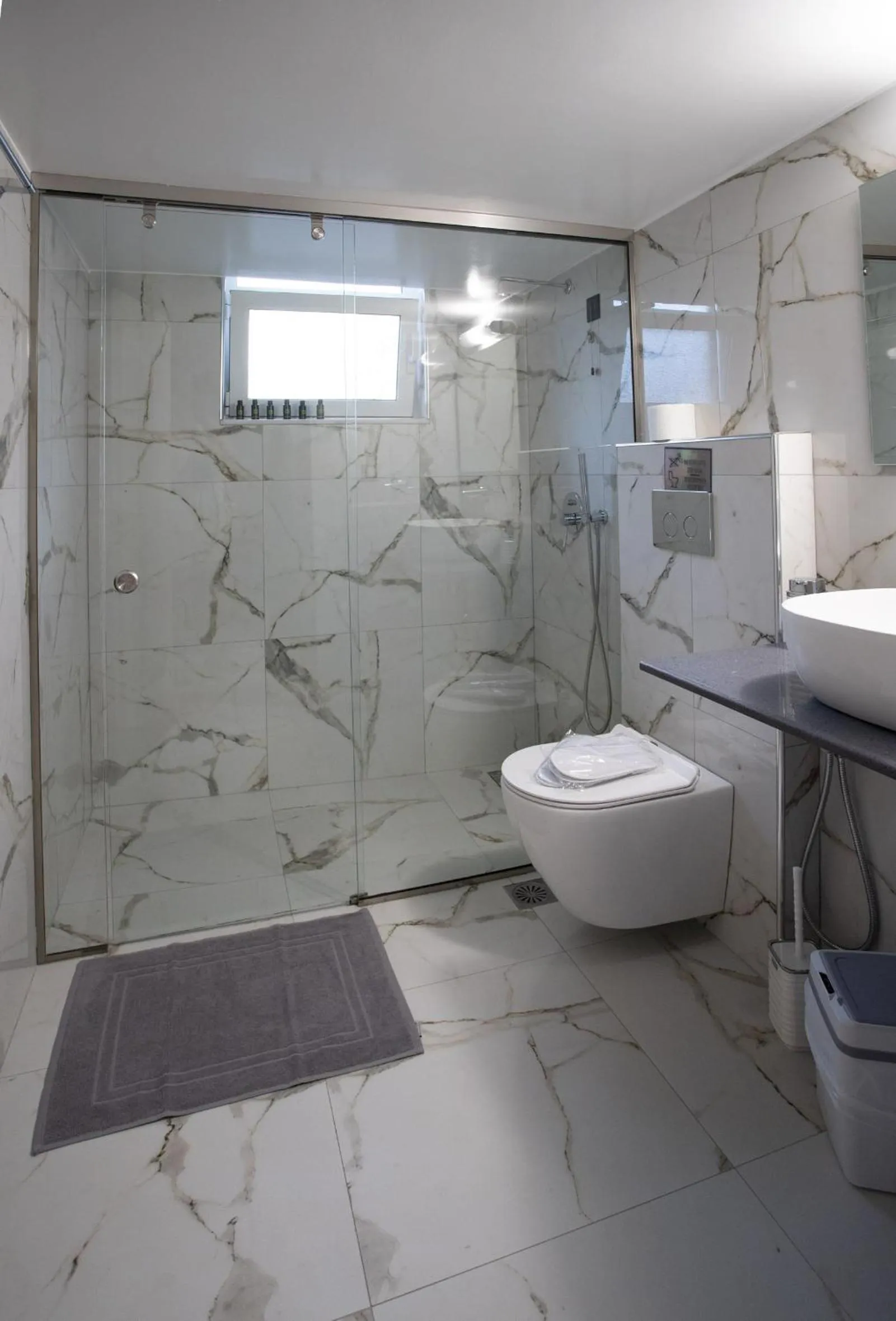 Shower in Star Hotel