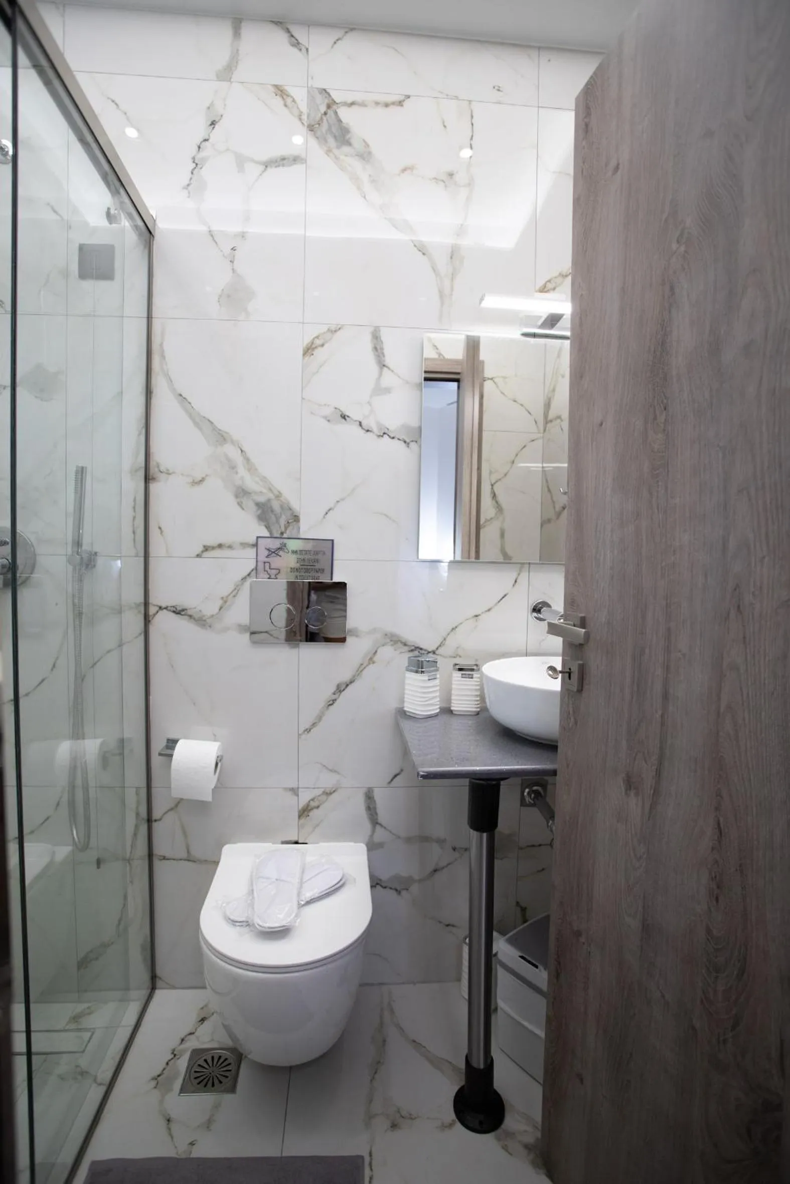 Shower in Star Hotel