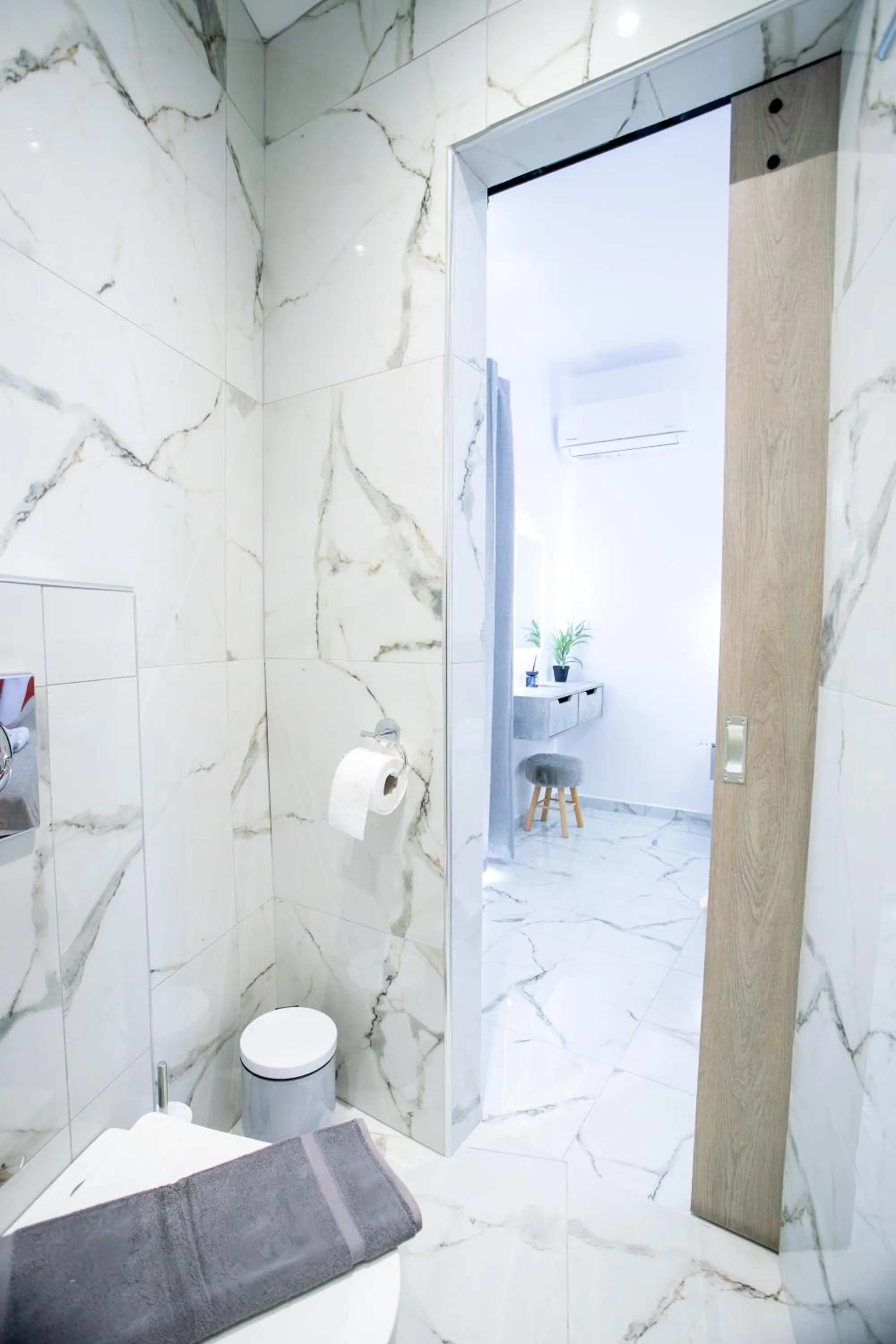 Shower in Star Hotel