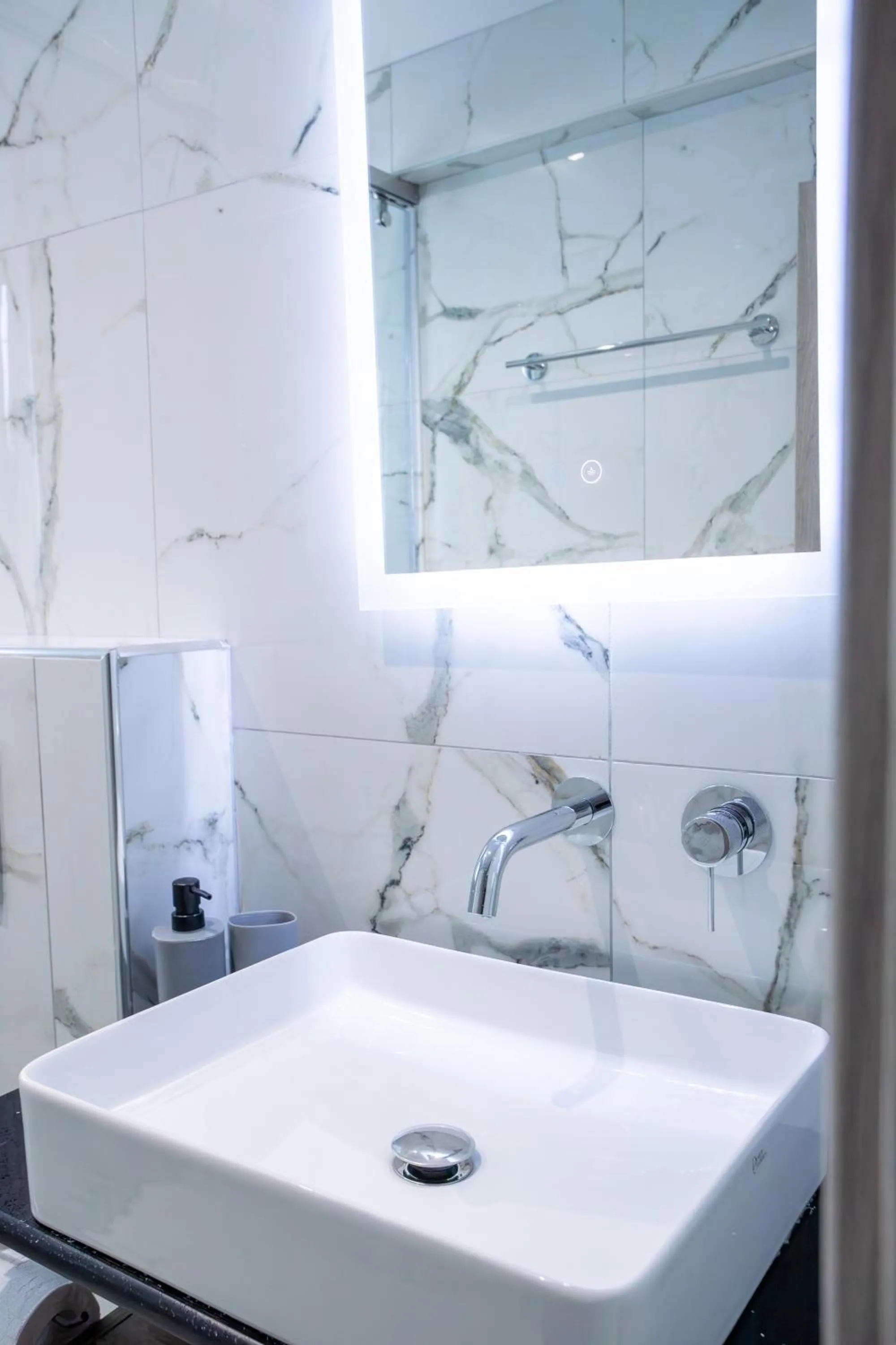 Shower in Star Hotel